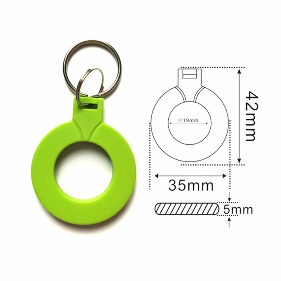 10 sztuk 13,56 MHz CUID Edytowalny uchwyt na klucze CUID MF S50 1K IC Brelok Token Etykiety NFC Klon Kopia Blok 0 UID Możliwość zapisania