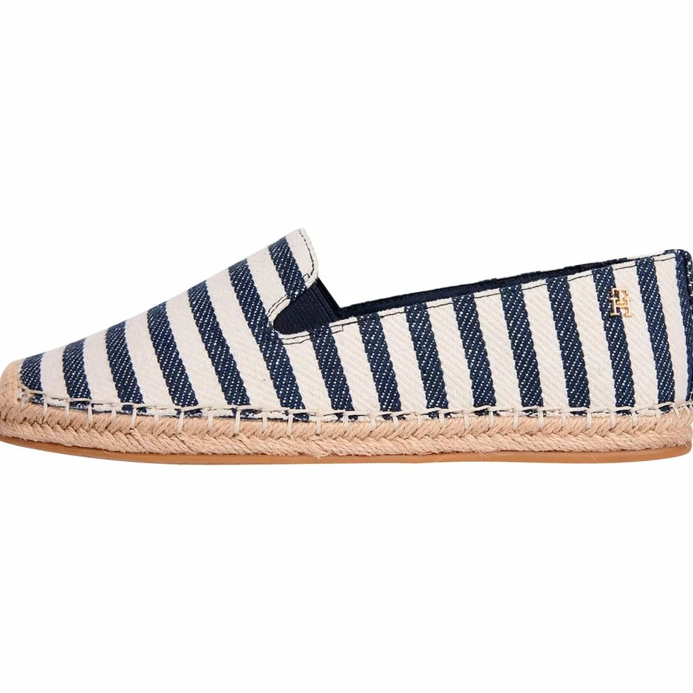 Kobiety Nautical Stripe EspadrilleEspadryle