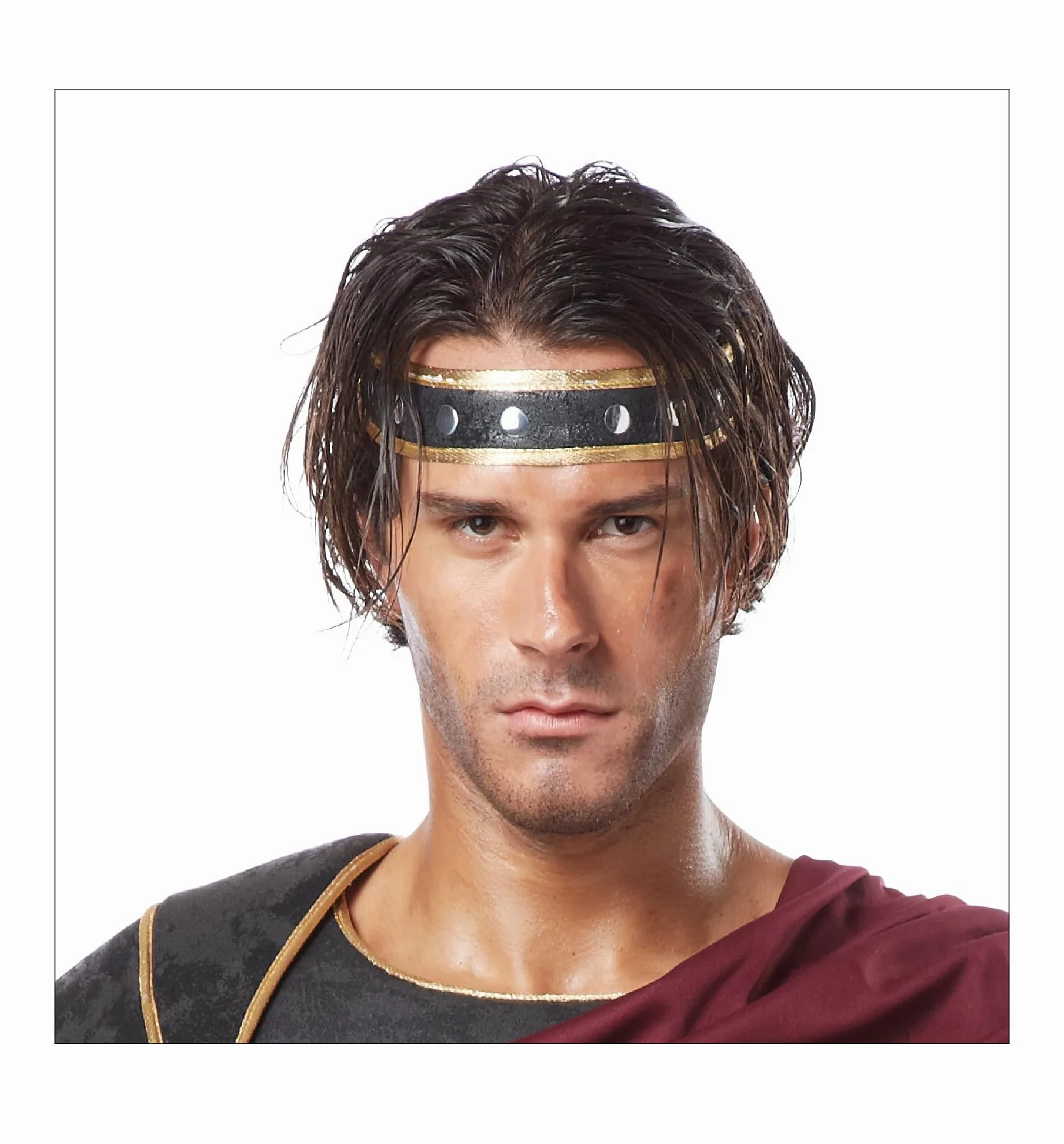 California Costumes 1258 Roman Gladiator Grecki kostium dla dorosłych, wielokolorowy, jeden rozmiar
