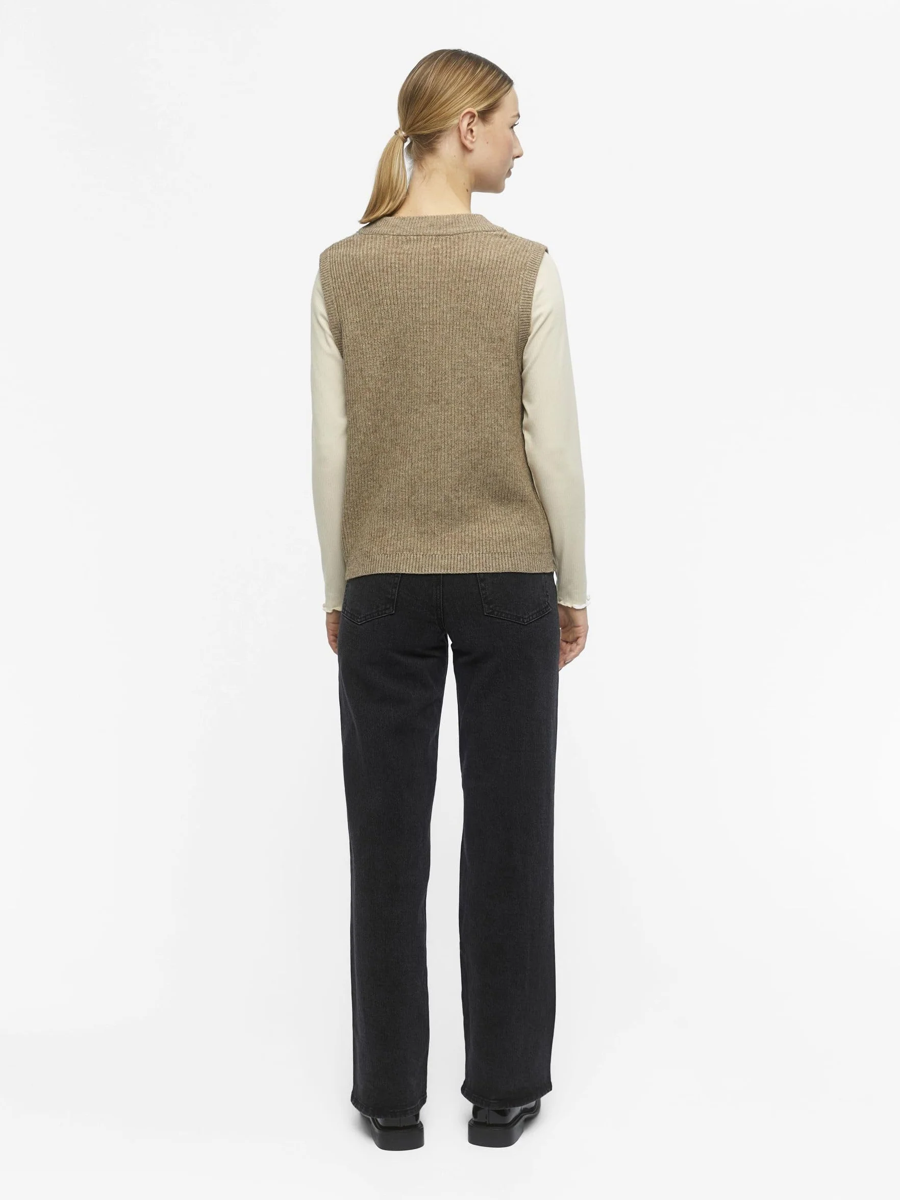 Objmalena Kamizelko Sweter Kobiety S/L Knit Waistcoat
