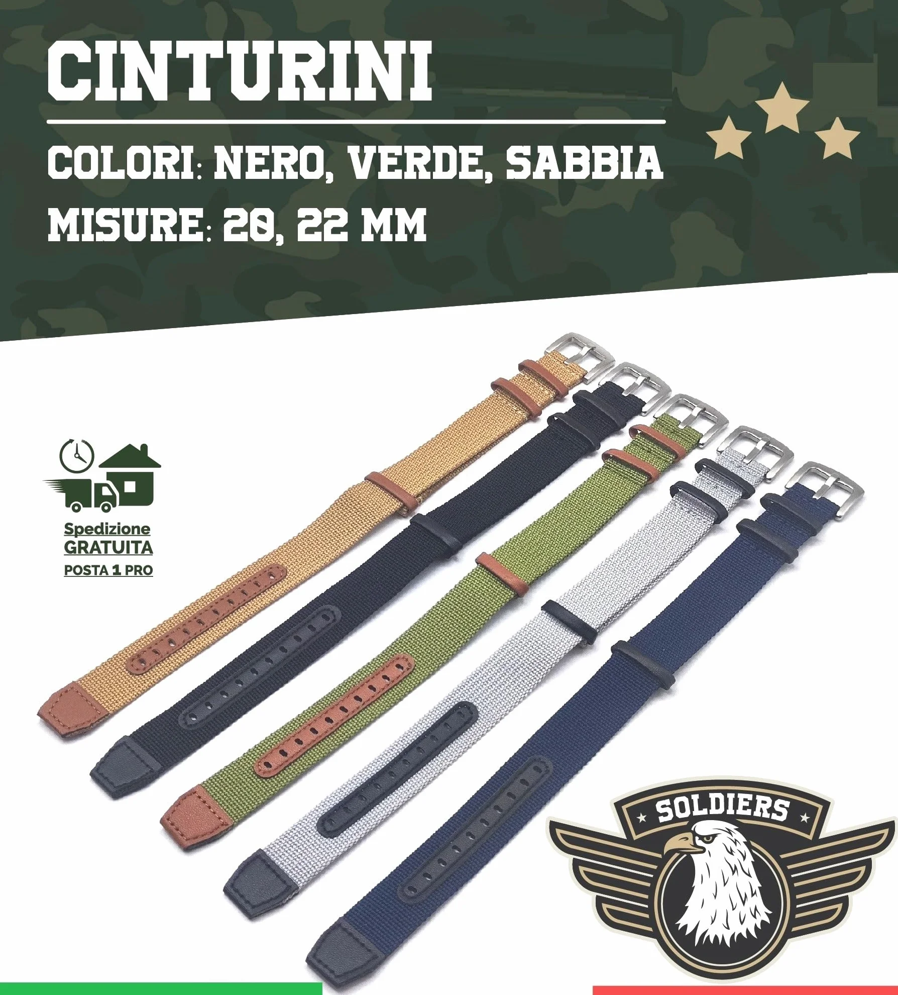 Pasek do zegarka Nato G10 khaki field kompatybilny z Hamilton wojskowy skórzany nylon 20 22 mm zielony czarny piaskowy niebieski szary vintage