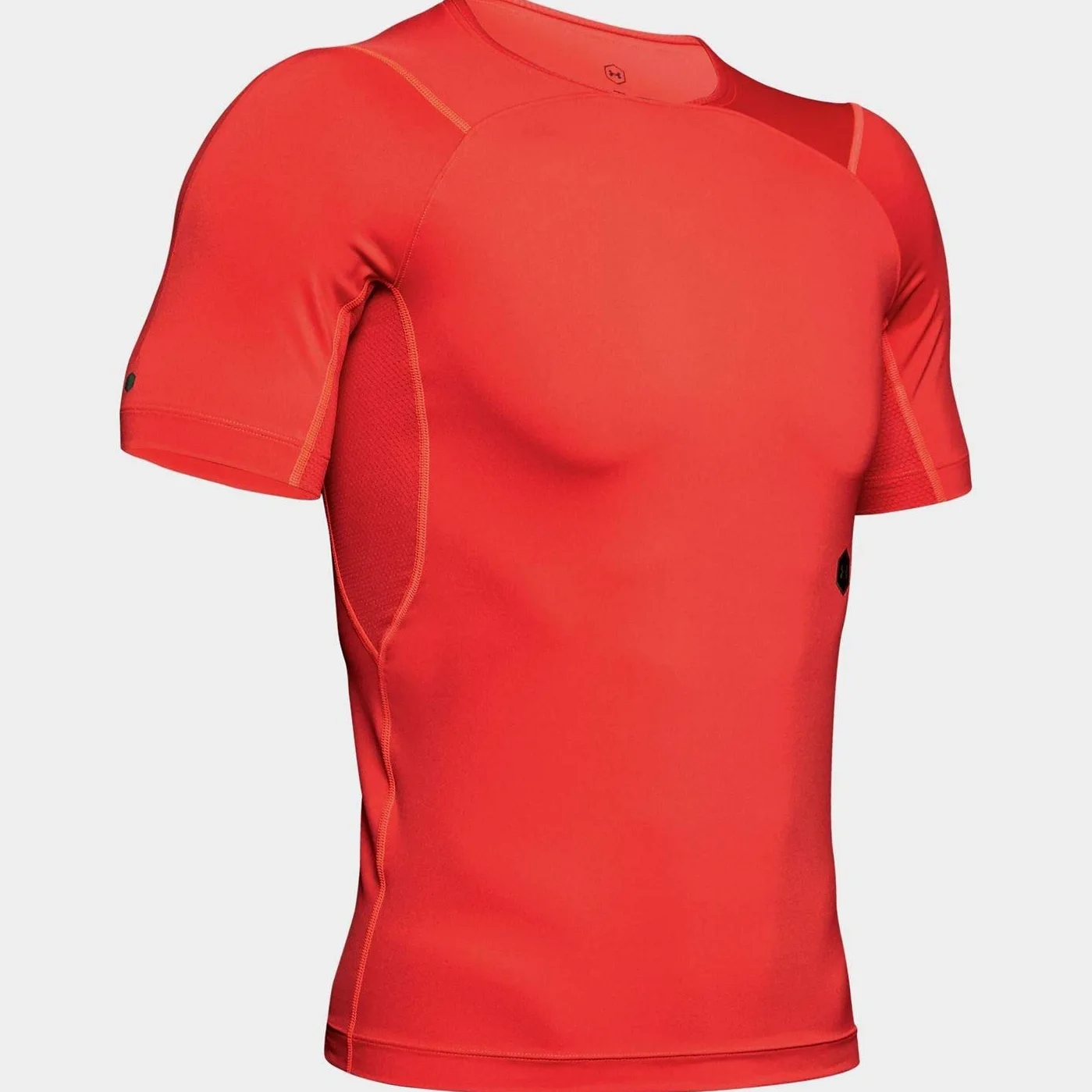 Under Armour Męska koszulka do biegania UA Rush, zwiększająca wydajność dla mężczyzn, sportowa koszulka z dopasowaniem kompresyjnym