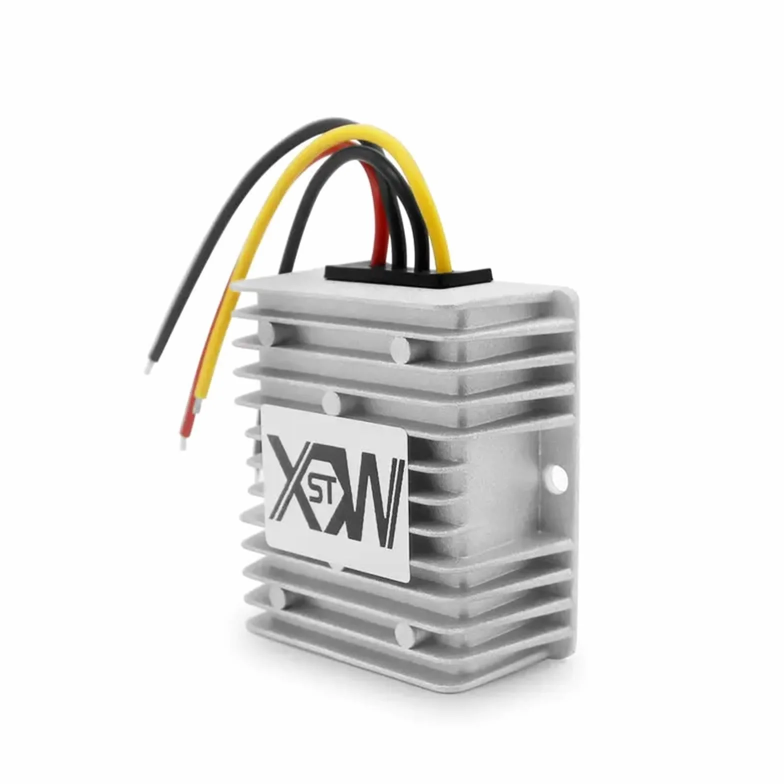 DC DC nieizolowany od 12 V do 13,8 V 8 A 10 A 12 A 15 A 18 A aluminium Step Up Boost przetwornica mocy regulator napięcia 13,8 VDC (kolor: 18A, rozmiar: 12V_13,8V)