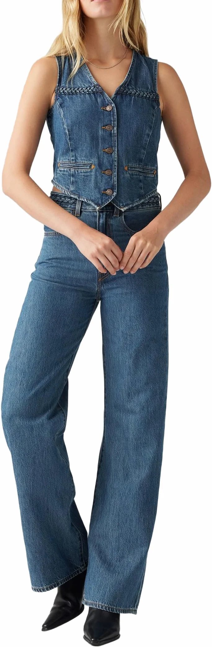 Levi's Ribcage Wl Braided - Dżins Kobiety