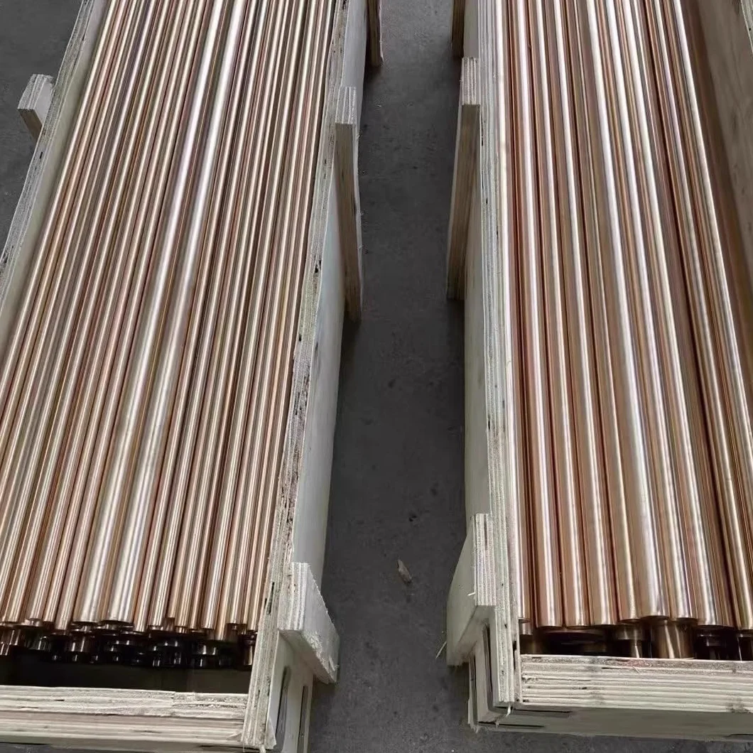 GTPBAO C17200 Berylowy pręt miedziany z litego stopu berylu z brązu berylowego o wysokiej wydajności solidne wykonanie (12 x 200 mm)