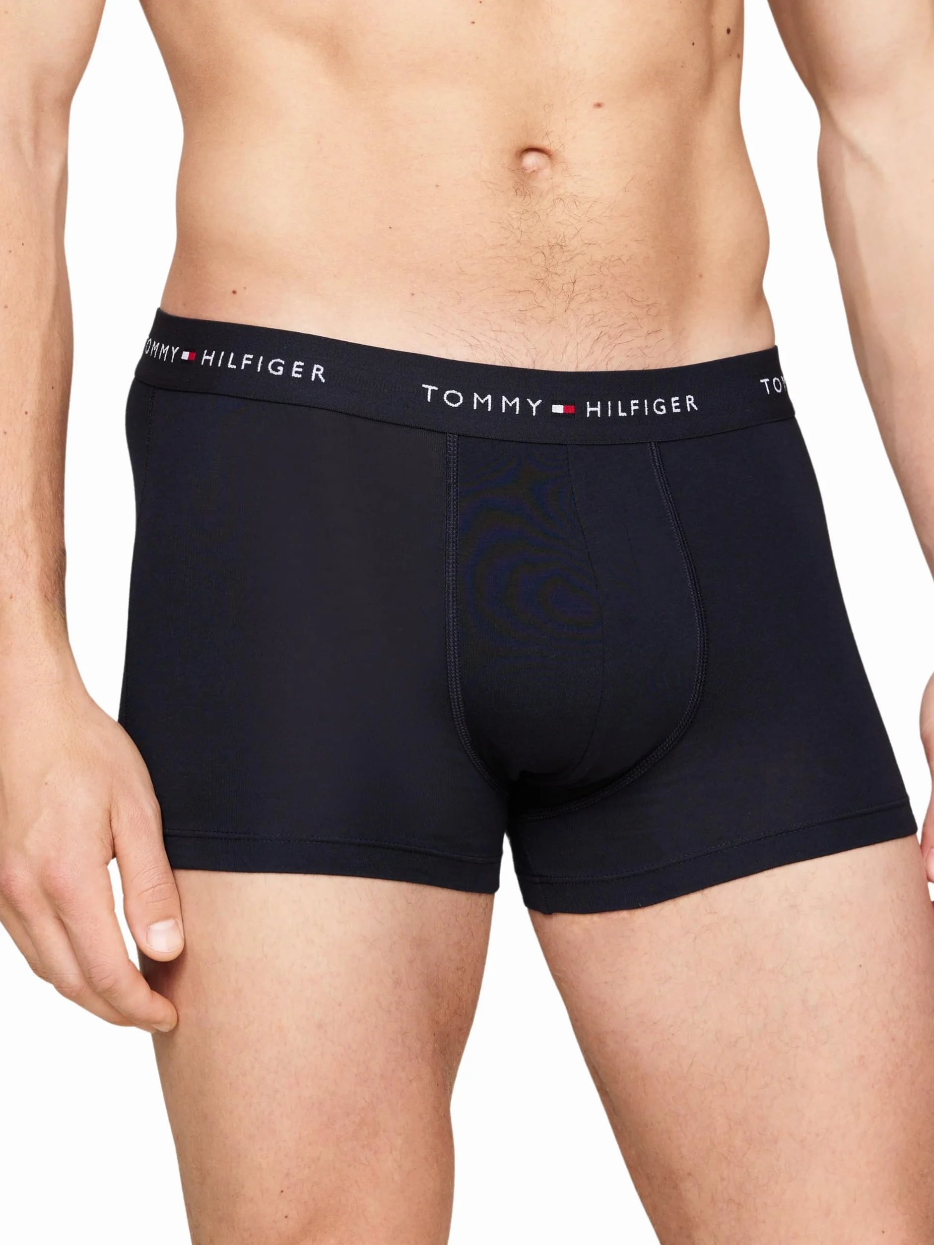 Tommy Hilfiger Męskie bokserki 3P Wb UM0UM02763, biały, XL, Biały (Primary Red/White/Desert Sky), XL