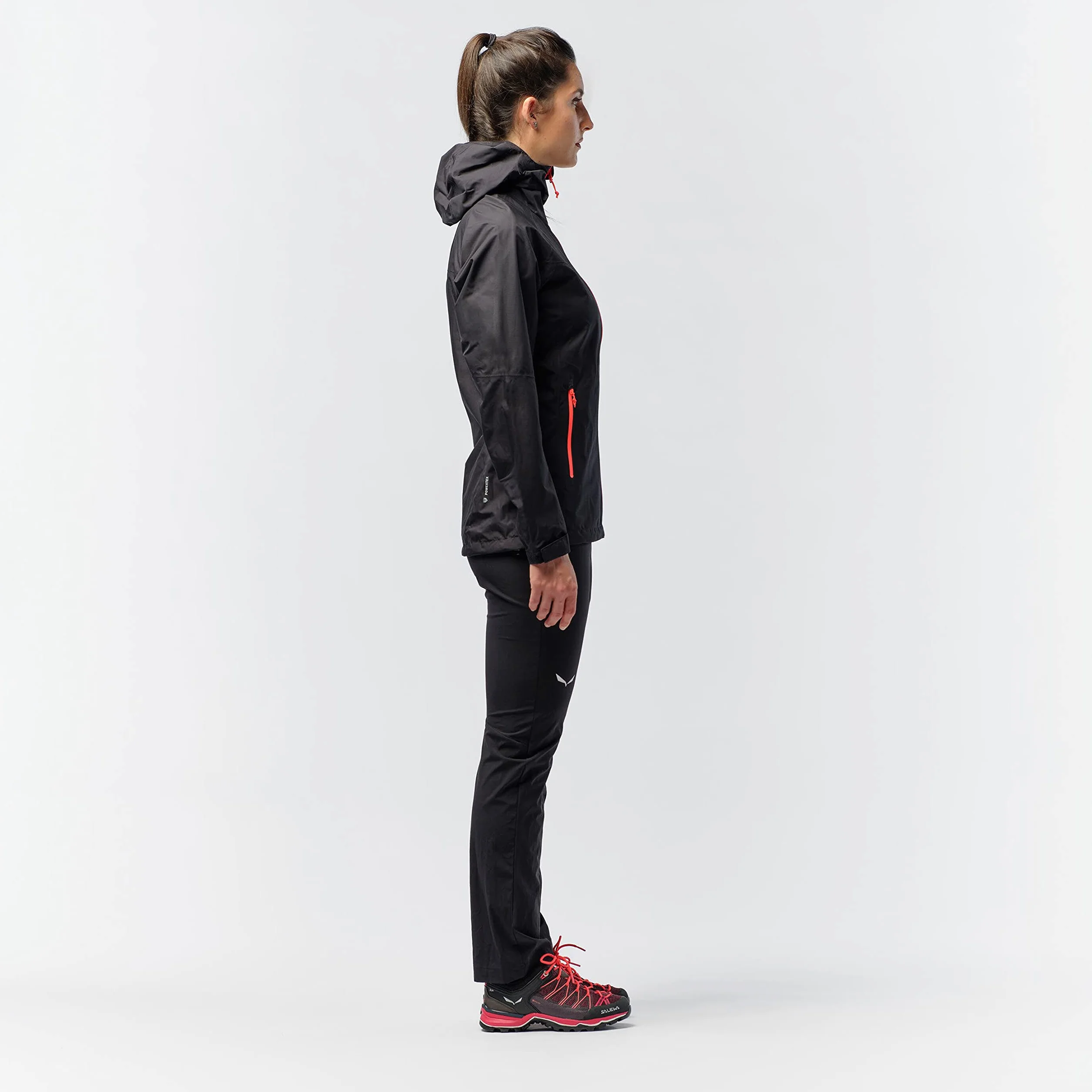 Salewa Puez Aqua 3 PTX damska kurtka hardshell, zielony (liście), rozmiar 4XL Black Out/6080 50/44