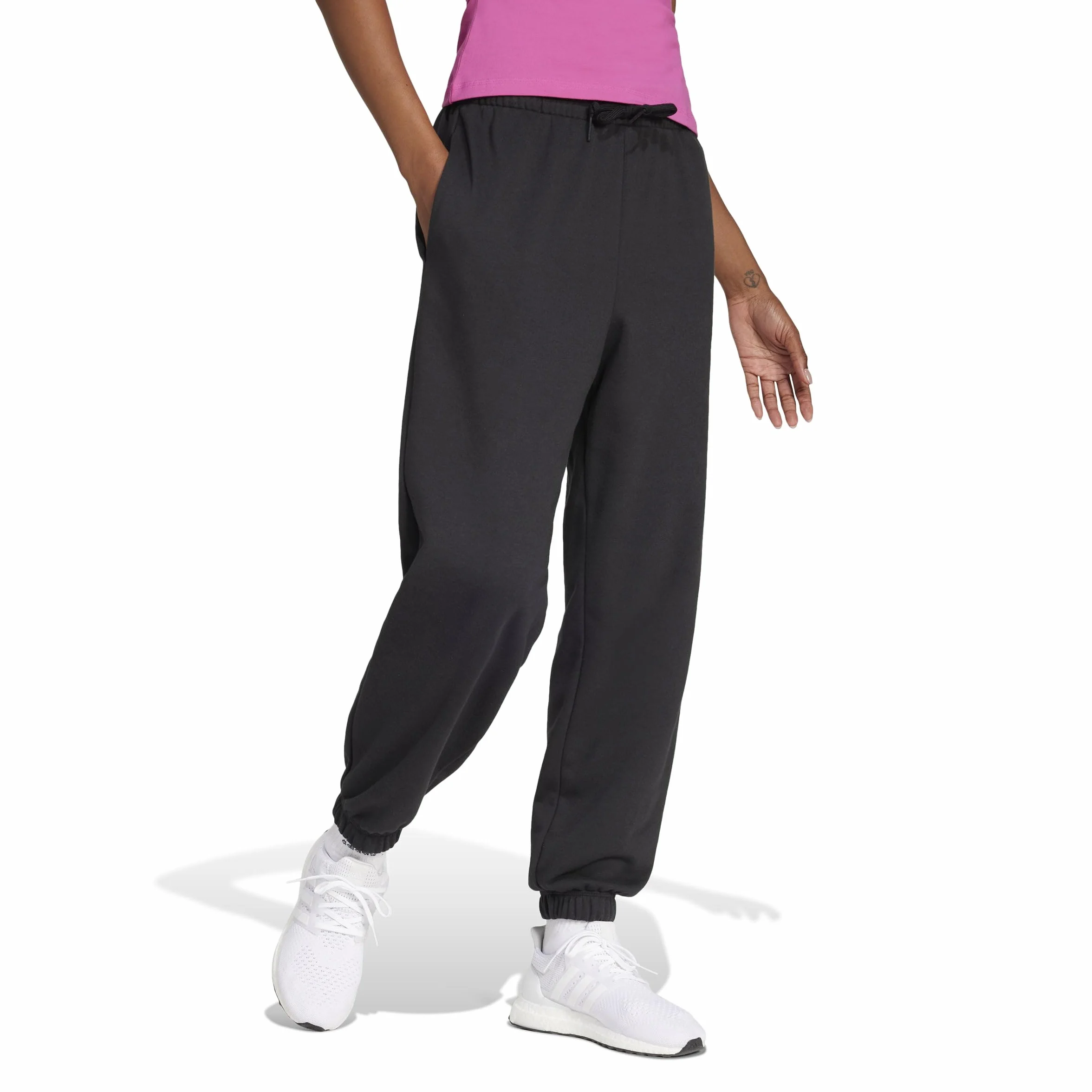 adidas Essentials Linear French Terry Cuffed Pants Spodnie Kobiety