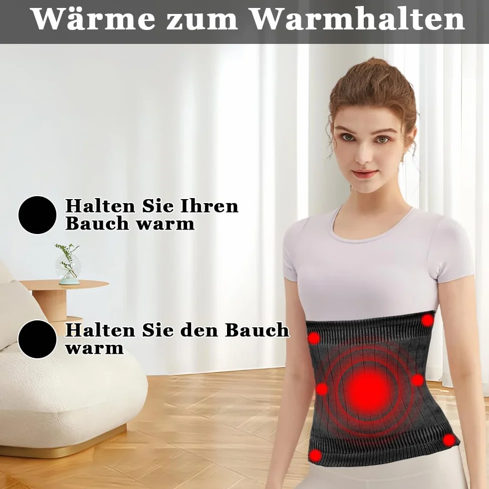 Nierenwärmer Damski Kaszmir, Delux Angora & Merino Ocieplacz Na Plecy, Dla Kobiet I Mężczyzn Ocieplacz Na Brzuch, Ocieplacz Na Biodra, Ochrona Nerki, Pas Termiczny, Pas Rozgrzewający