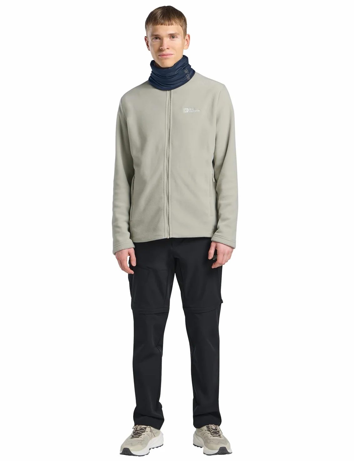 Jack Wolfskin Podstawowy Pasek na szyję Legginsy Niebieski, Jeden rozmiar Unisex Dorosły, niebieski okupro, rozmiar uniwersalny