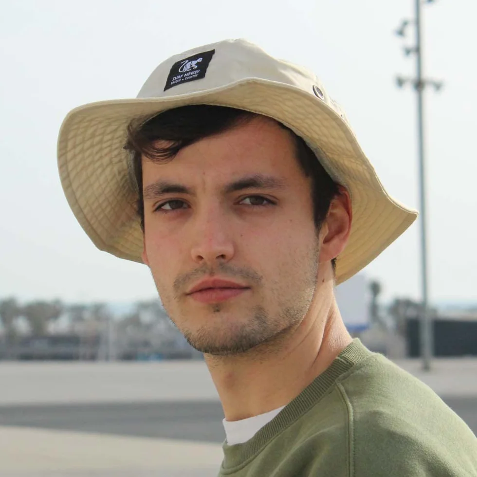 Kapelusz przeciwsłoneczny z elastyczną czapką przeciwsłoneczną dla mężczyzn/kobiet (UPF 50+) - Boonie Hat - Surf Monkey®