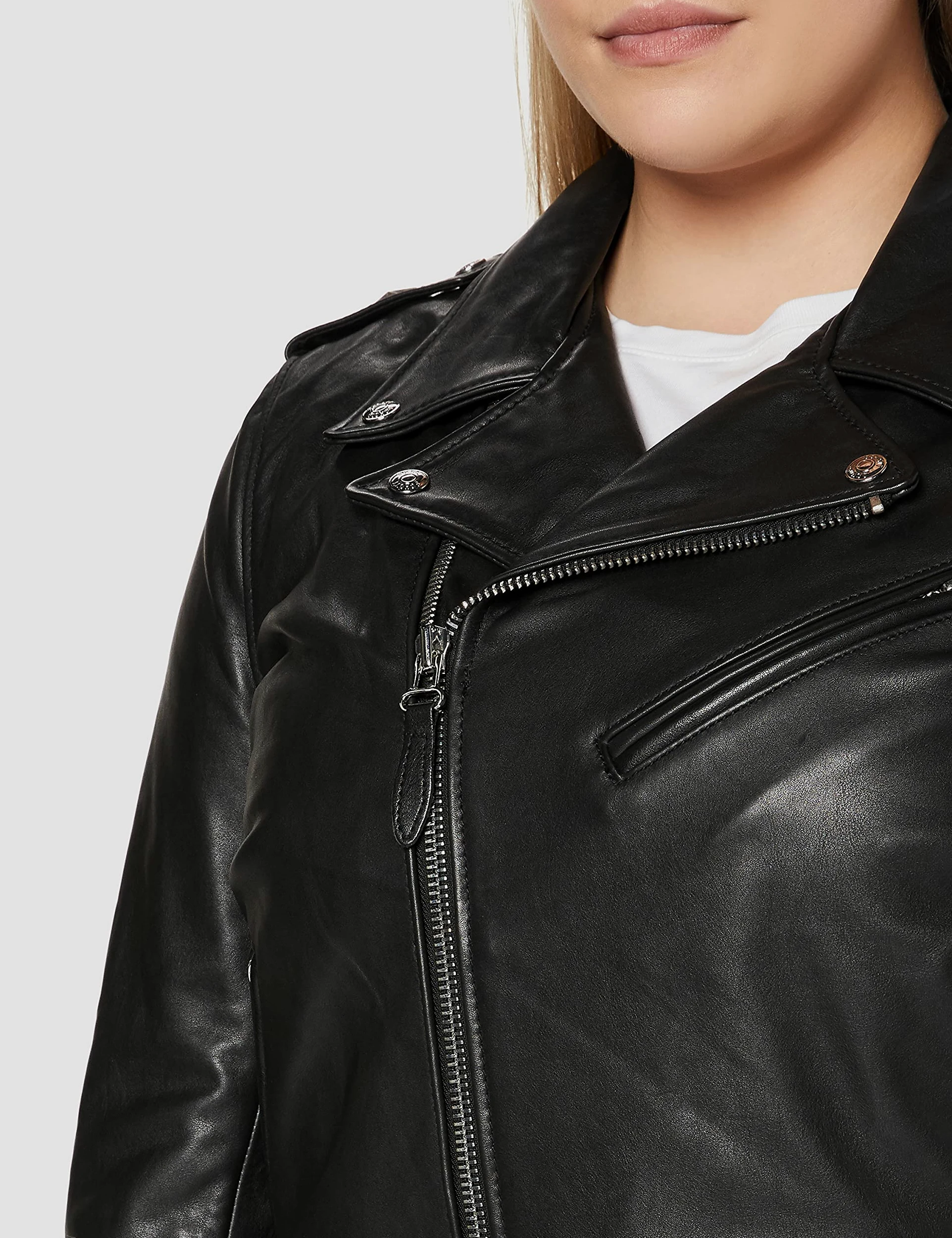Schott NYC Skórzana kurtka Kobiety Lcw1637