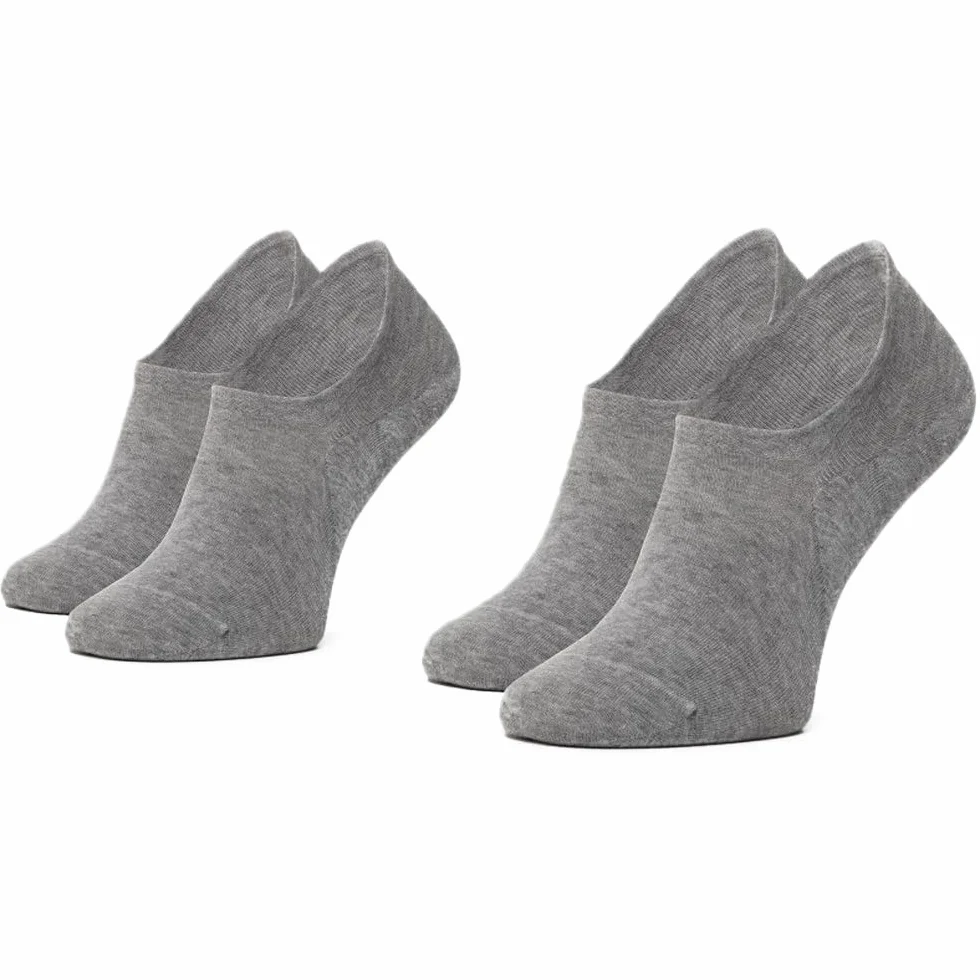 Tommy Hilfiger Męskie stopki (2 sztuki), szary (middle grey melange), 39-42 EU