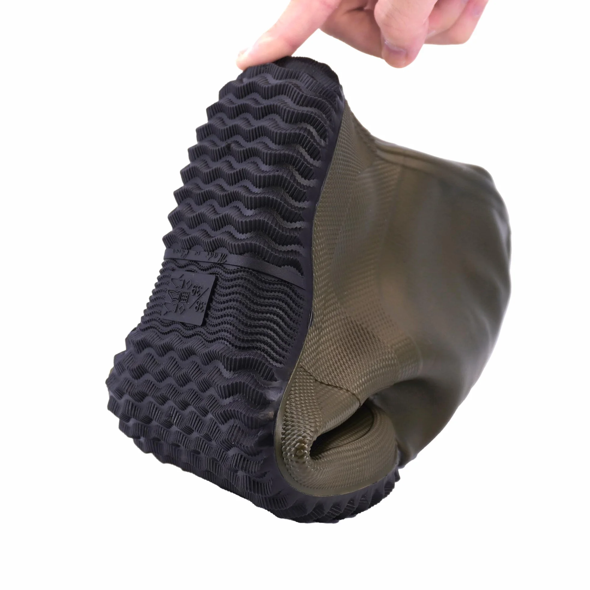 JOMIX Buty przeciwdeszczowe Mężczyźni Kobiety Antypoślizgowe Wodoodporne Gumowe Buty Składane Wysokie Buty Wędkarskie Piesze Wycieczki Camping Praca Ogród Wodoodporność Całkowita Lekkie i kompaktowe