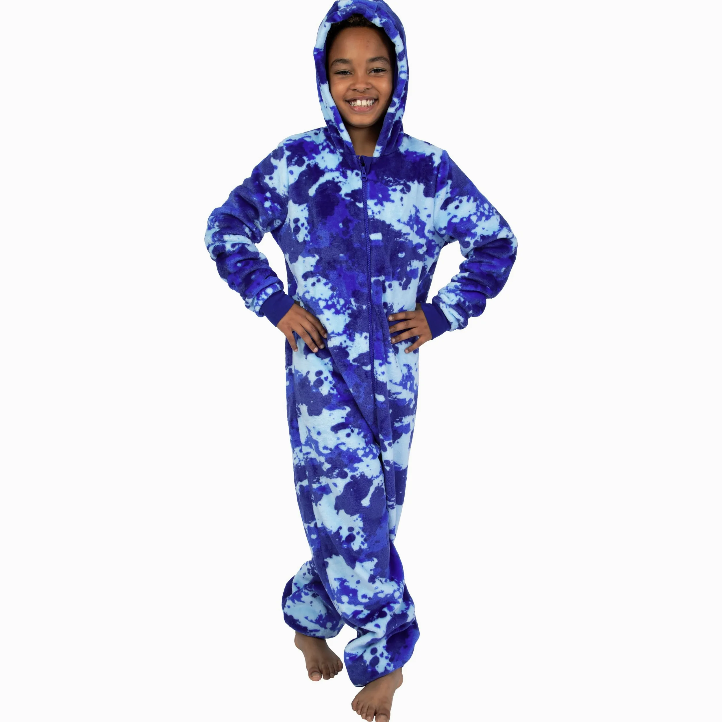 Harry Bear Onesie Dla Chłopców | Onesie W Kamuflaż Dla Chłopców | Polarowy Onesie Dla Chłopców
