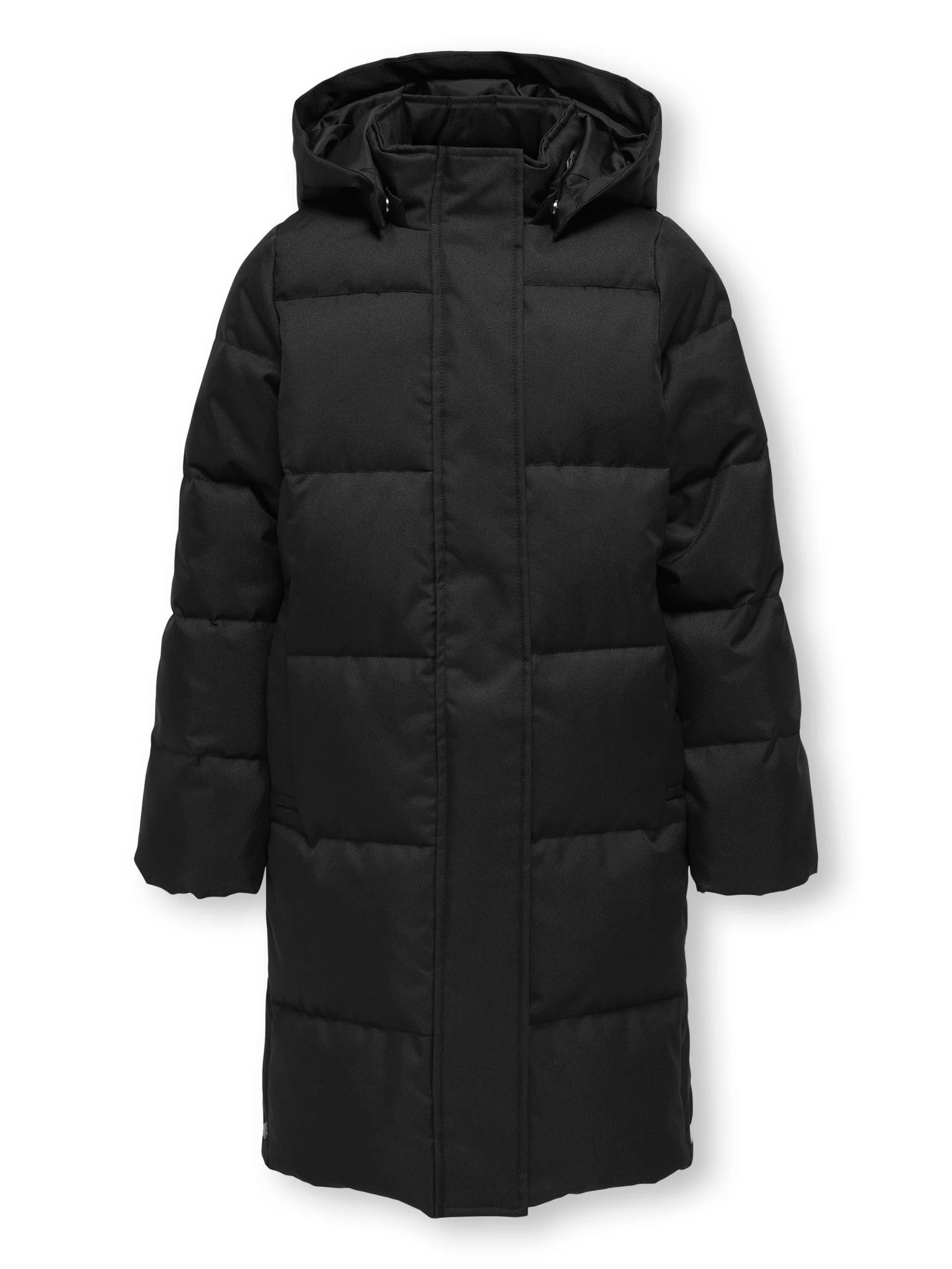 KIDS ONLY Dziewczęca kurtka Kogirene Puffer Coat OTW Noos, czarny, 128