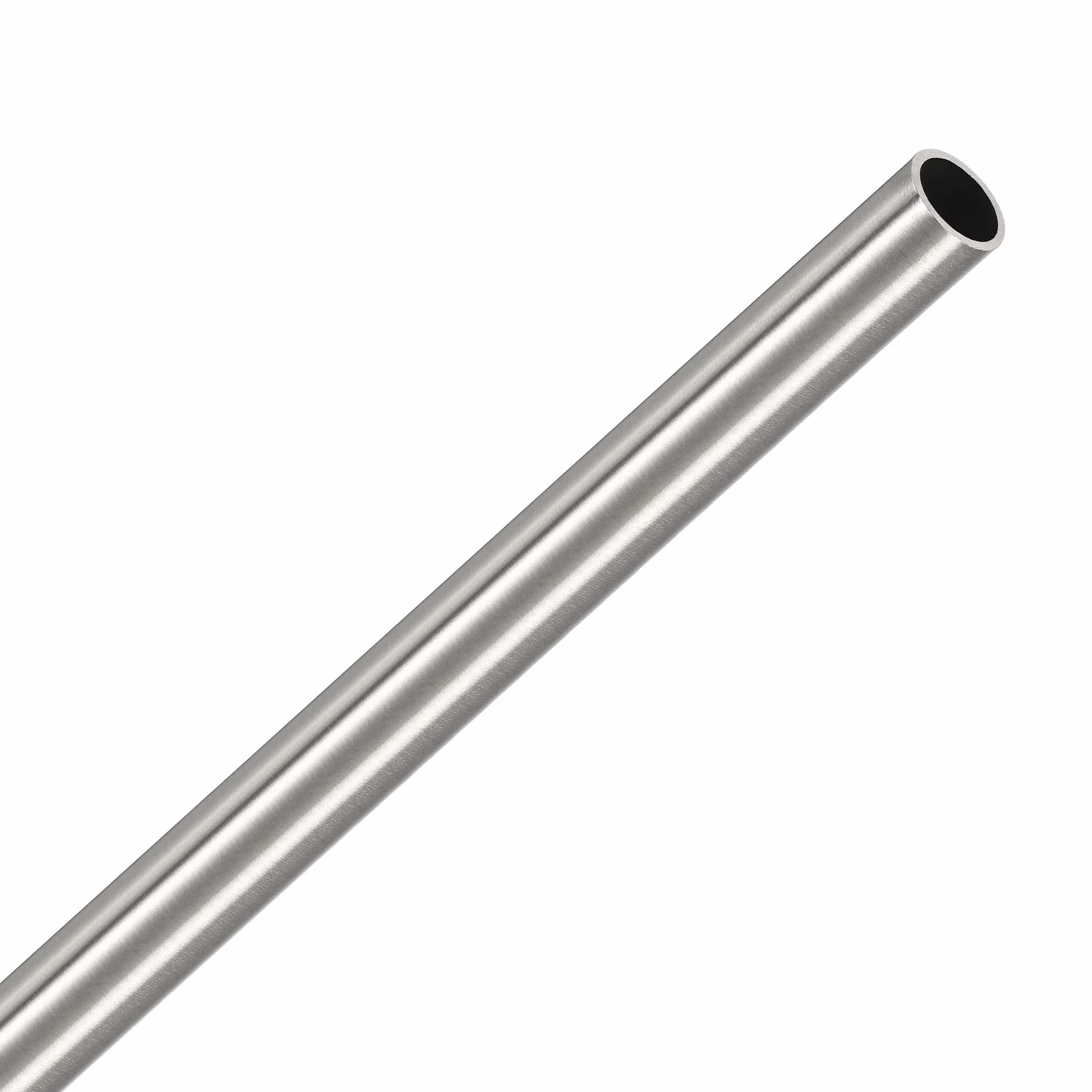sourcing map Stal nierdzewna 304 okrągły wąż rura okrągła 11 mm zewnętrzny 1 mm grubość ścianki 300 mm długość