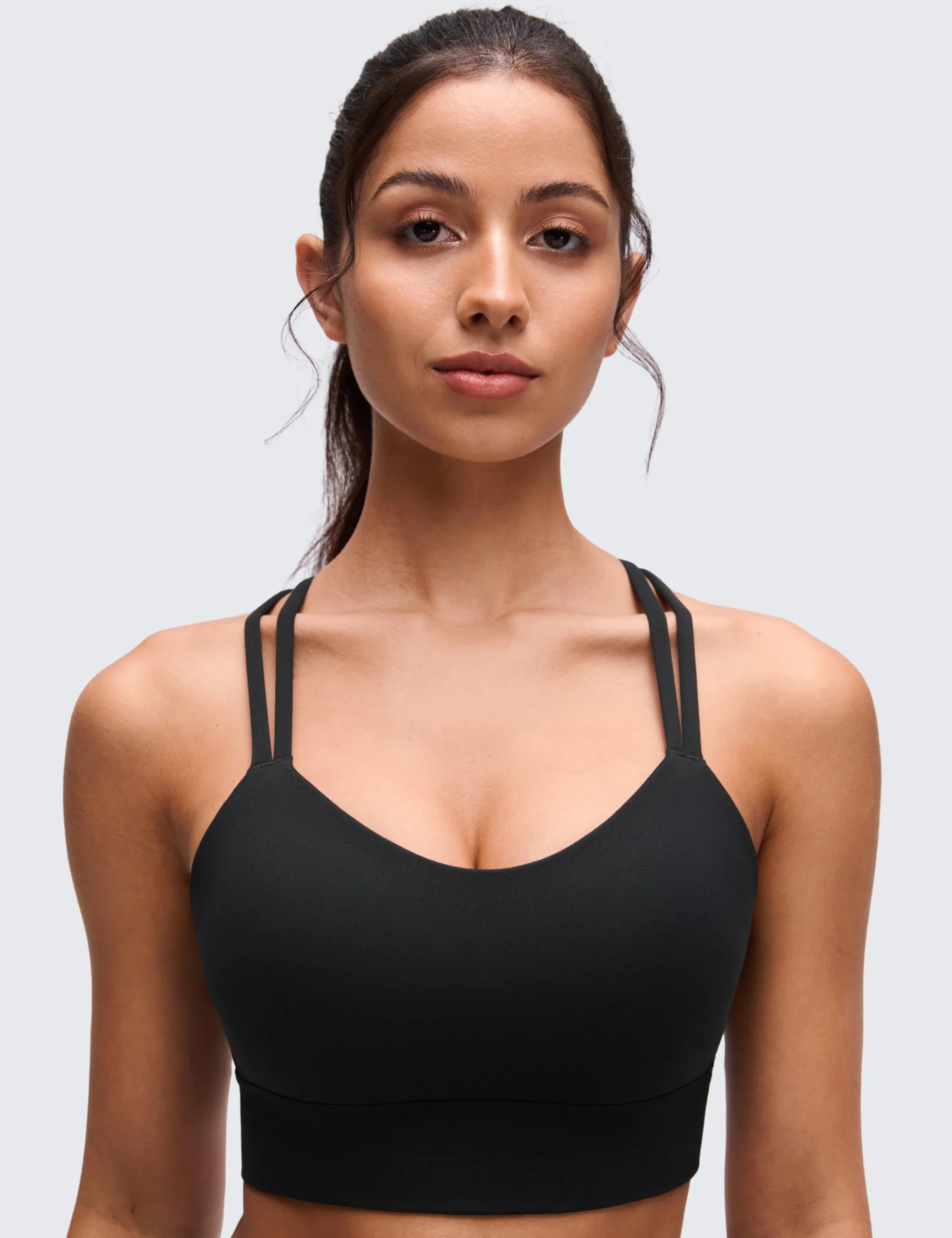 CRZ YOGA Biustonosz sportowy Butterluxe Strappy Longline Softness Mold Womens