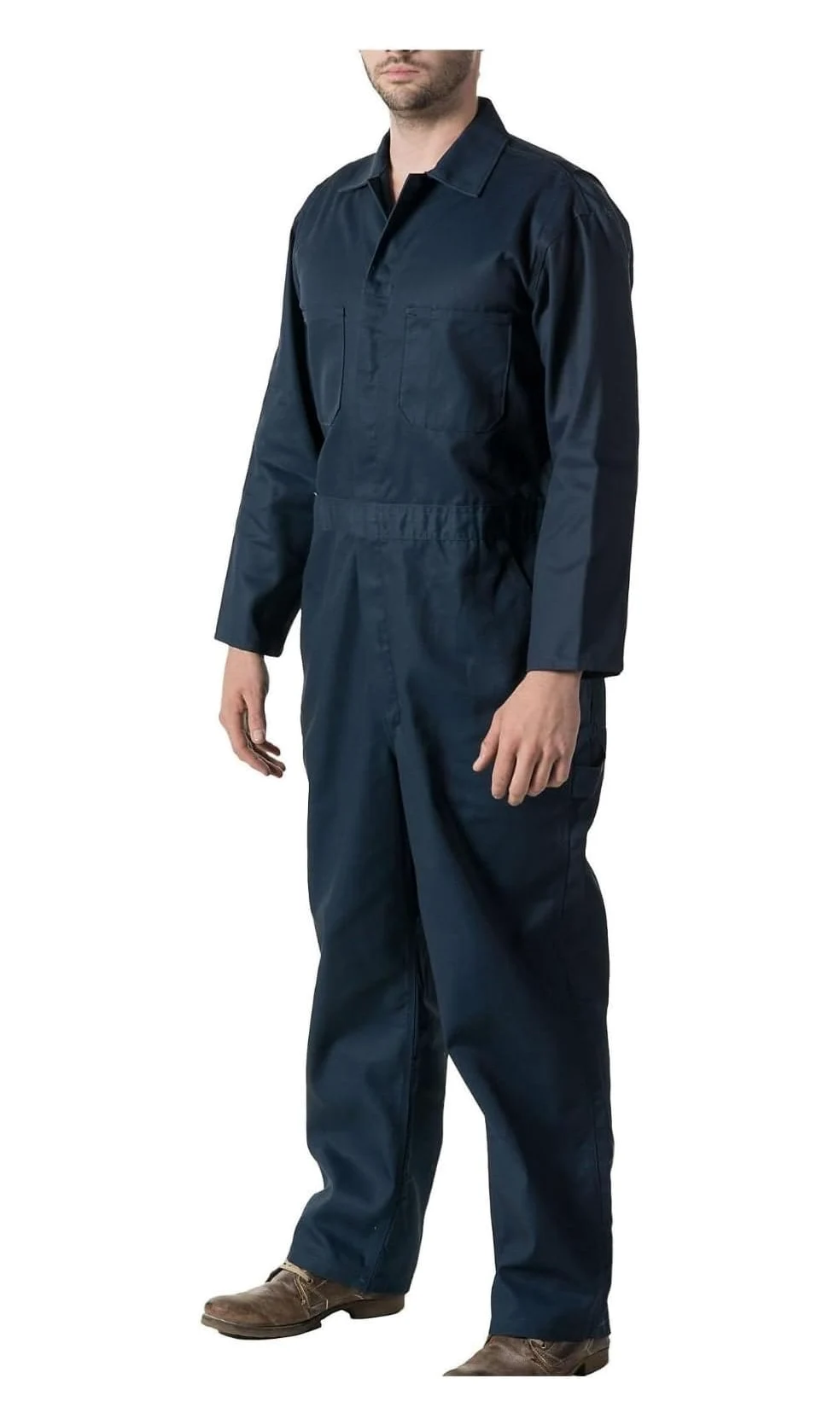 GRS Męski kombinezon unisex C2 Dark Navy Boiler Suit Navy Overall do studentów warsztatu (różne rozmiary: XS - 3XL)