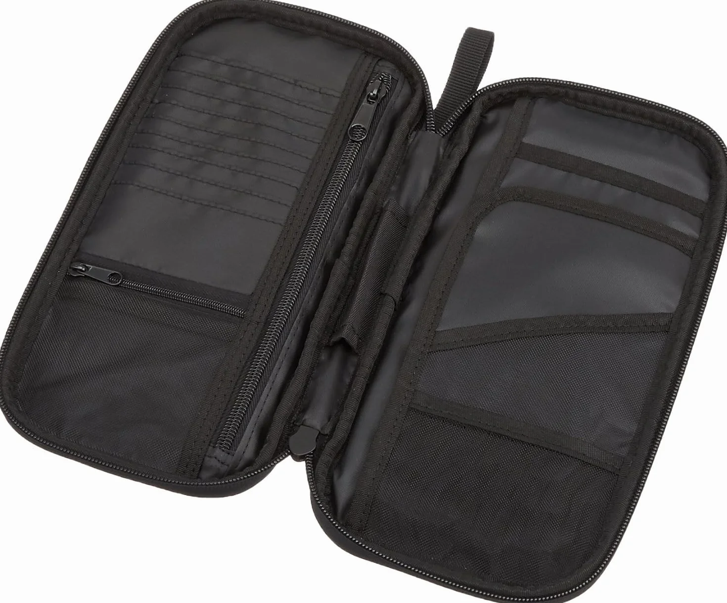 Amazon Basics Etui Podróżne z Blokowaniem RFID, Czarne