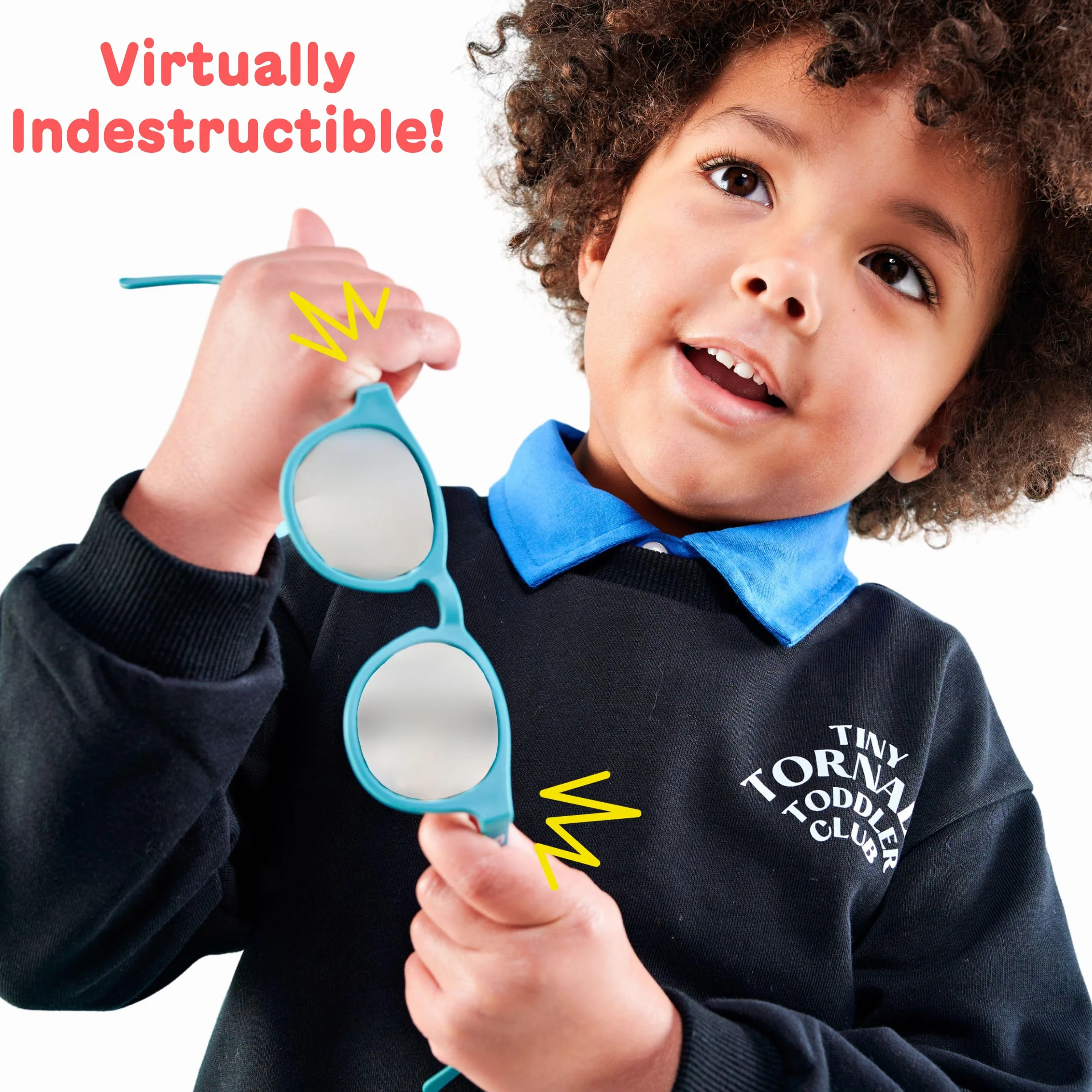 Babiators Oryginalne okulary przeciwsłoneczne z dziurką od klucza - Bermuda Blue (wiek 3-5 lat)