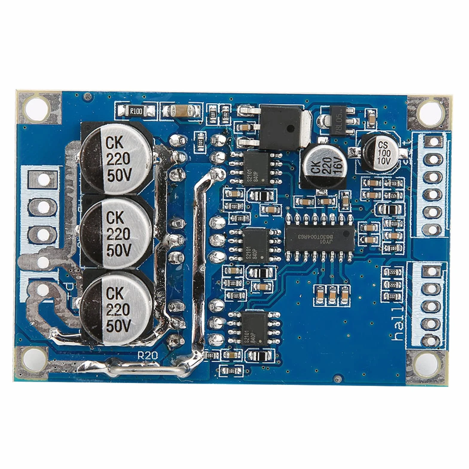 Bezszczotkowy Sterownik Silnika DC, Płyta Sterownicza Hall BLDC DC 12V do 36V 15A 500W