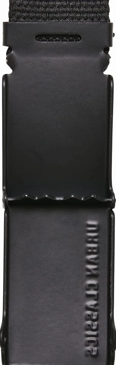 Urban Classics Pasek Dwupak dla Dzieci 2 sztuki Płócienny Czarny+niebieski Rozmiar 110/116-158/164
