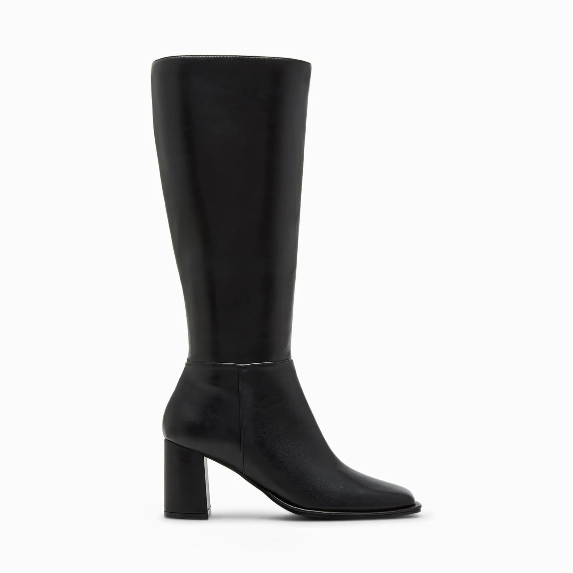 Madden Girl Damskie podkolanówki Magnolia, czarna tkanina, 44 EU, Czarna tkanina, 40.5 EU