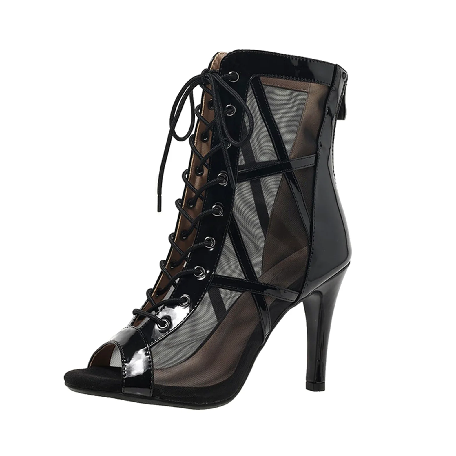 Generisch Stiletto buty do tańca z otwartymi palcami, na wieczór, imprezę