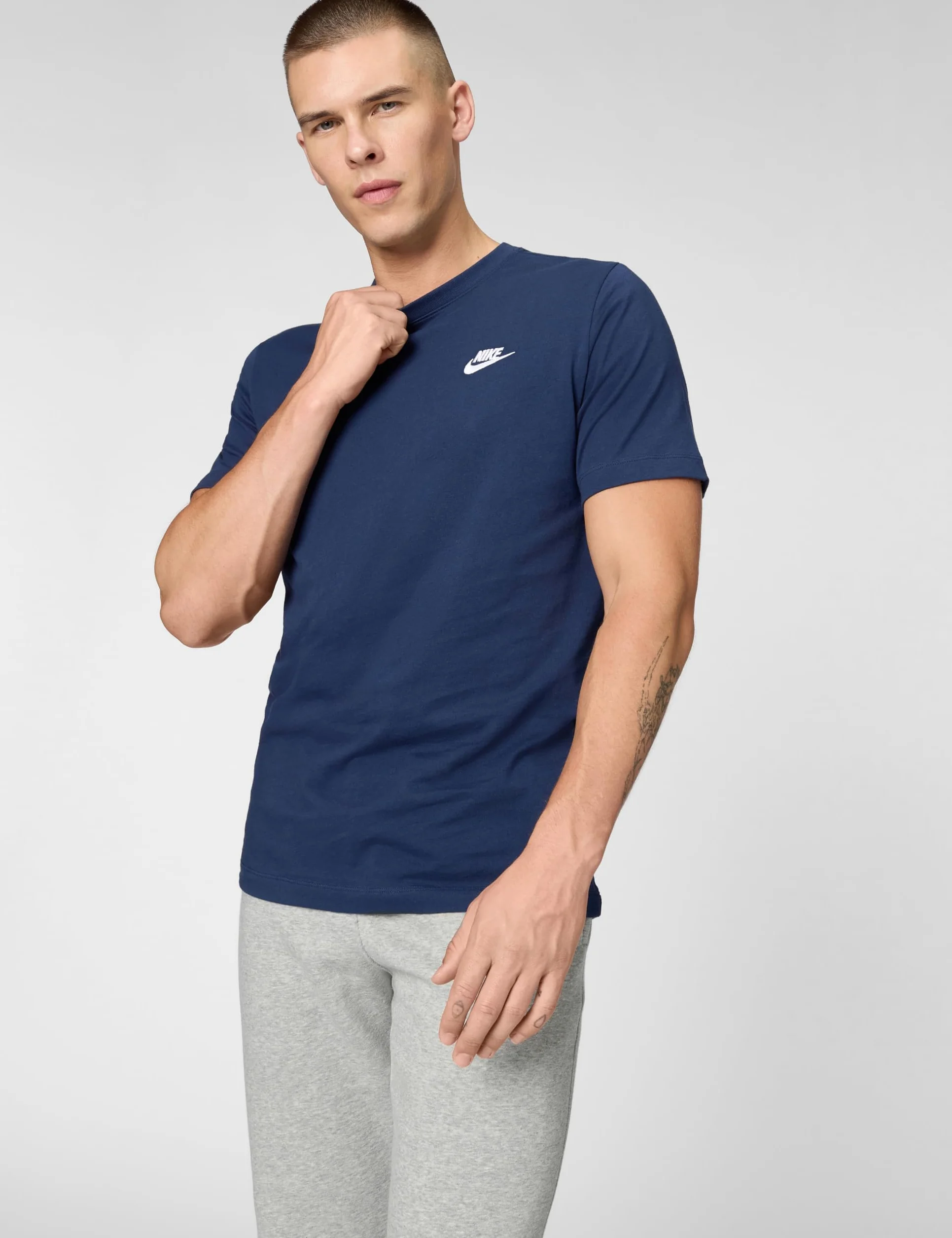 Nike Sportswear Club Koszulka Granatowy Midnight Navy L