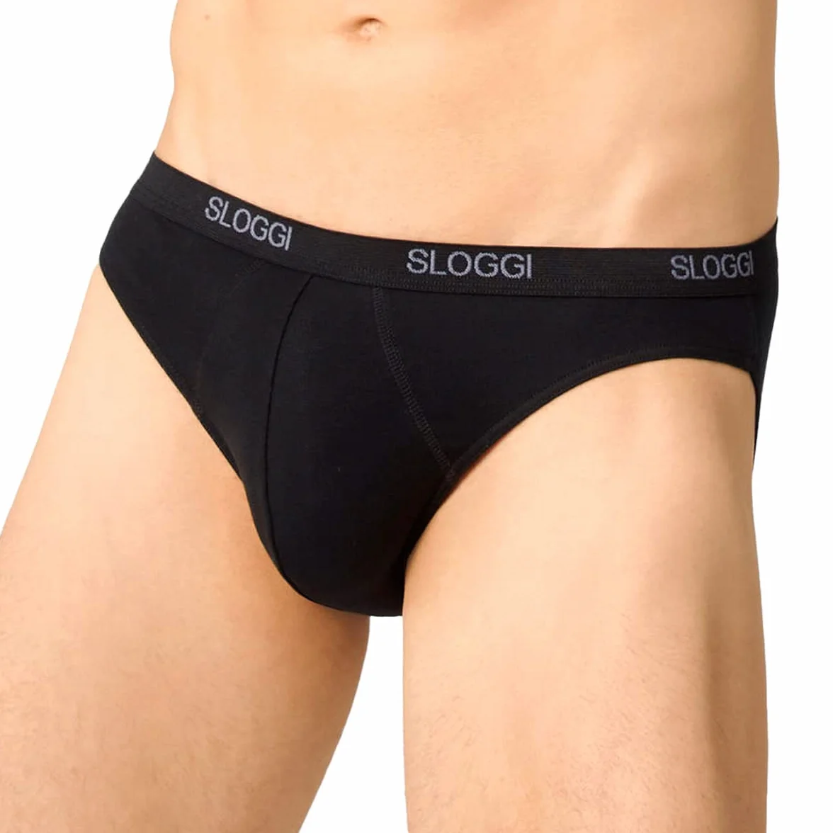 Sloggi Męskie slipy (2 sztuki), czarny, XXL