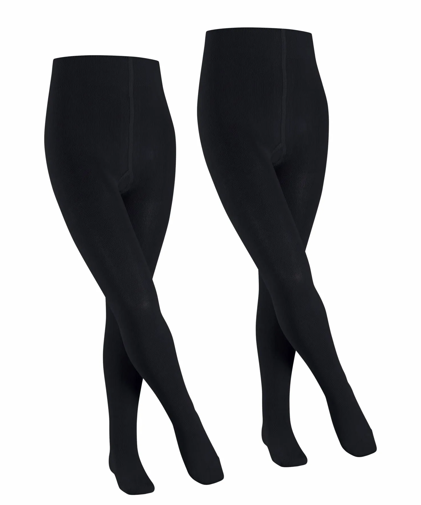FALKE Rajstopy Family Multipack Bawełna grube 2 Pak Niebieski Dark Marine 134-146