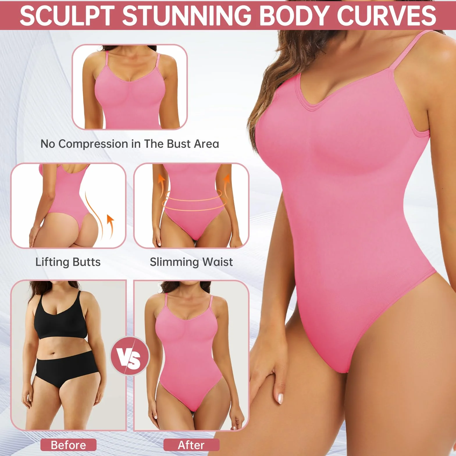 Tuopuda body shaper damskie Kobiety Tuopuda-jad27022302