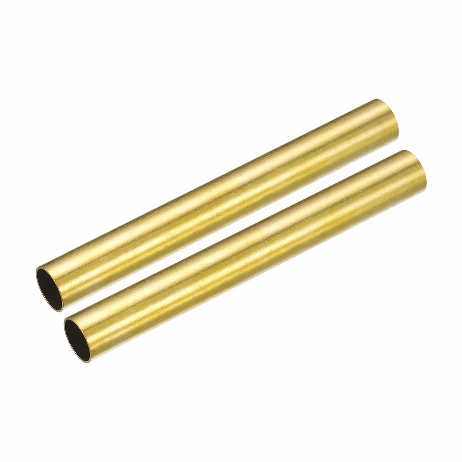 QUARKZMAN 2 szt. mosiężna rura 12 mm AD 0,5 mm grubość ściany 100 mm długość okrągłe węże rurowe do projektów przemysłowych i majsterkowiczów