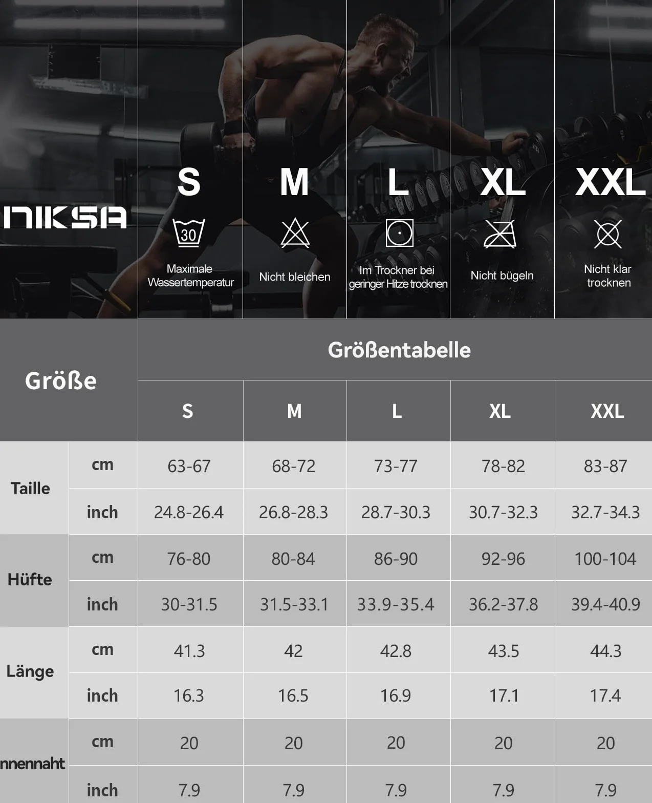 Niksa Męskie spodenki kompresyjne, 1 lub 2 sztuki, bielizna funkcyjna, bielizna sportowa, bielizna bazowa, bielizna do biegania, oddychające i szybkoschnące, krótkie