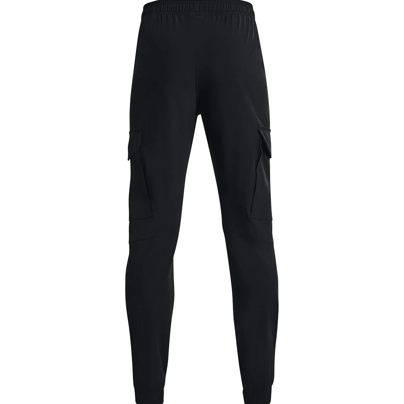 Under Armour Spodnie chłopięce Ua Pennant Woven Cargo Pant, czarne, 1377360, rozmiar YXS