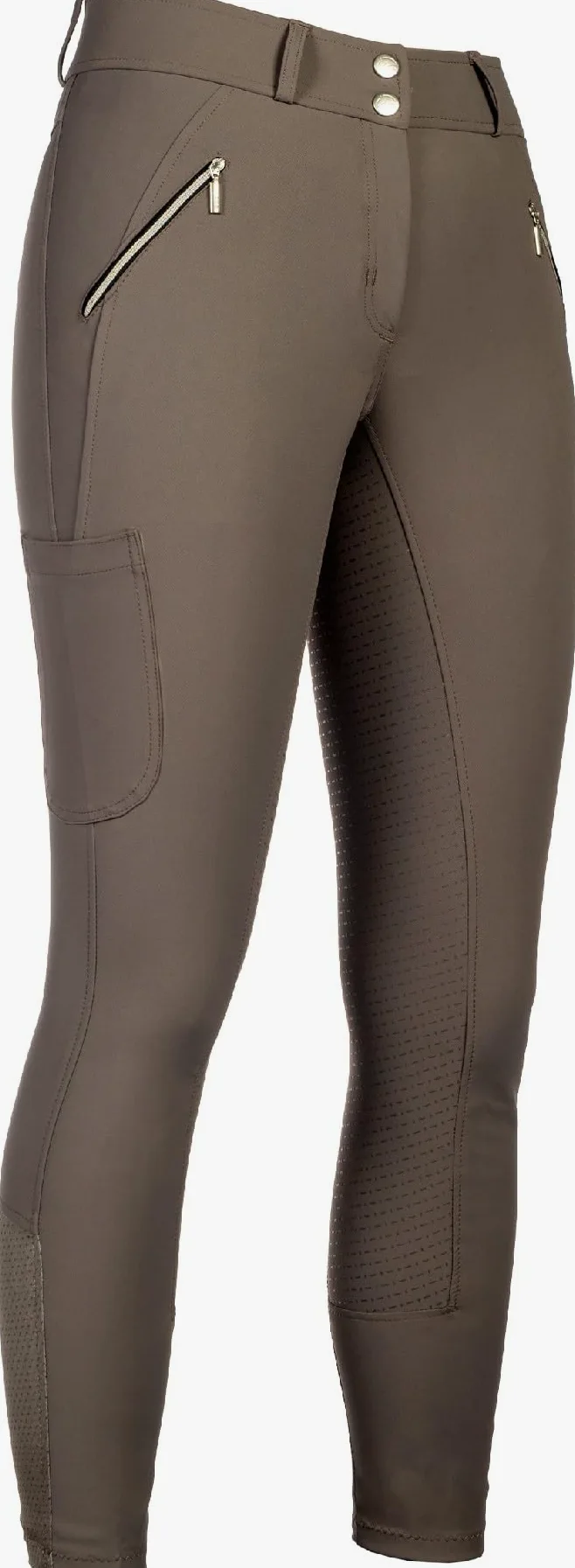 HKM Lia High Waist Silicone Full Seat - Spodnie Dziewczynki
