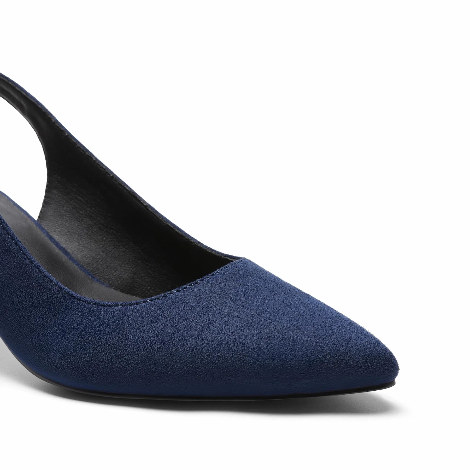 DREAM PAIRS Damskie Kocięta Obcasy Szpiczasty Nosek Niskie Czółenka Buty Damskie Impreza Ślub