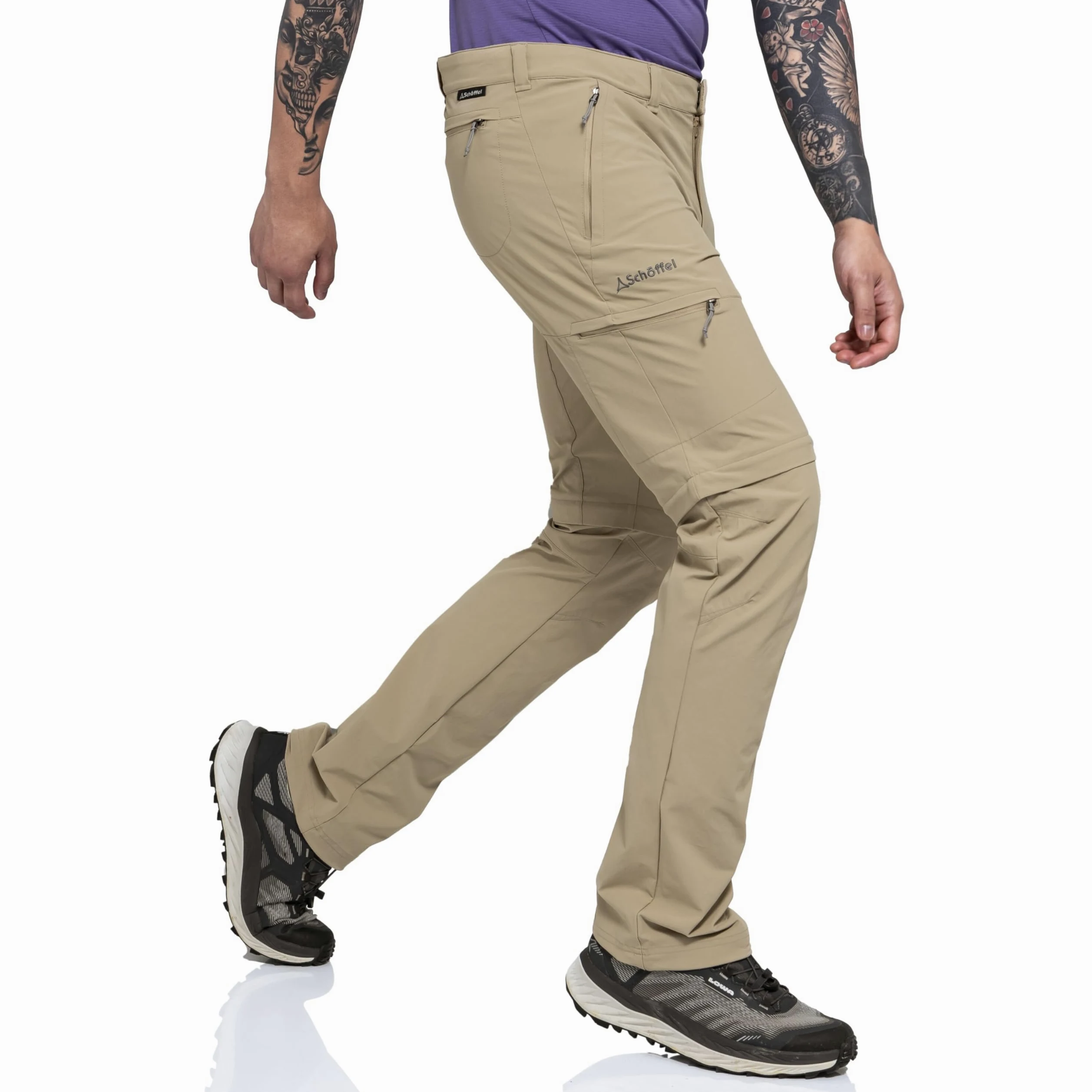 Schöffel Pants Koper1 Zip Off - Spodnie z odpinanymi nogawkami Mężczyźni