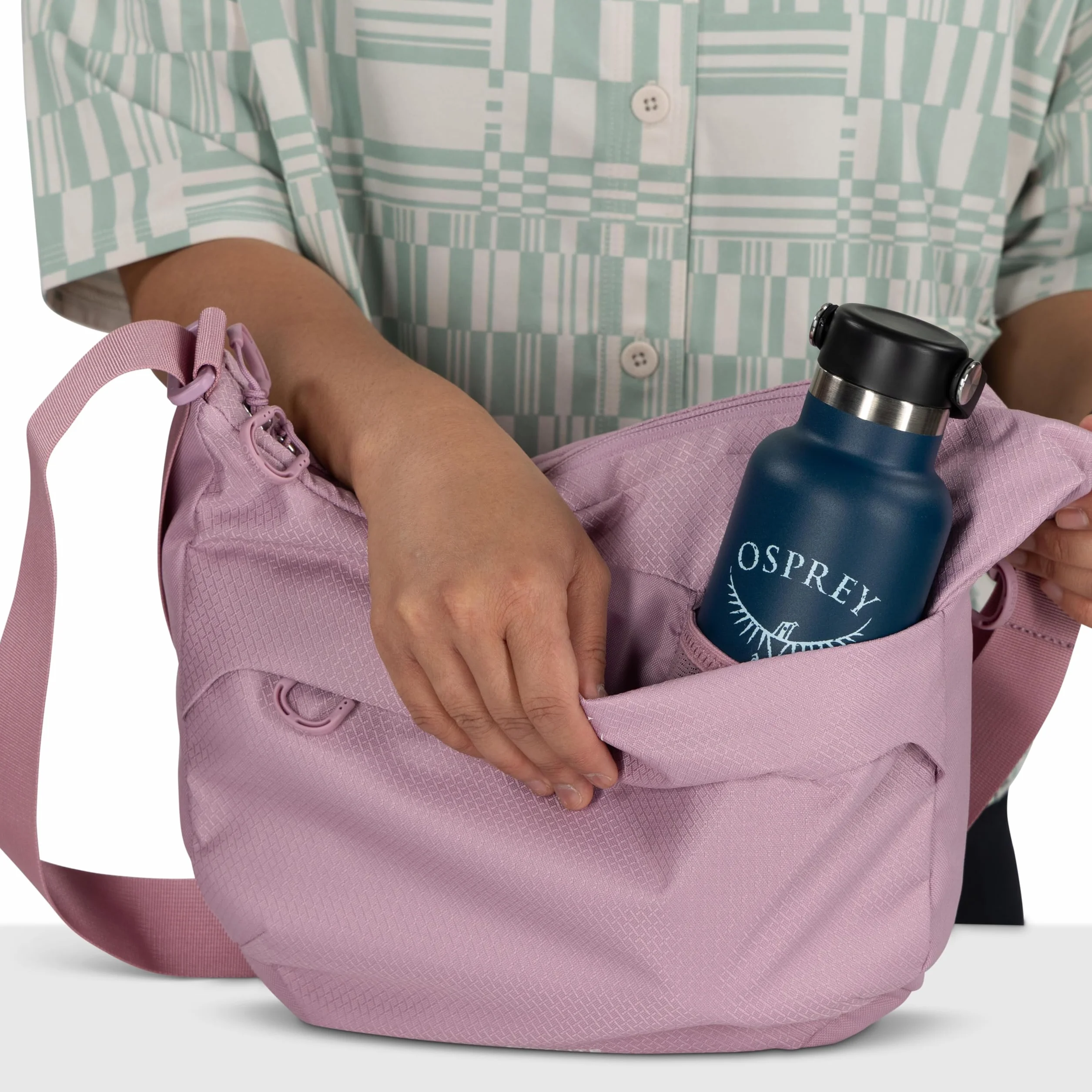 Osprey Daylite Torba crossbody Iris Pink OS
