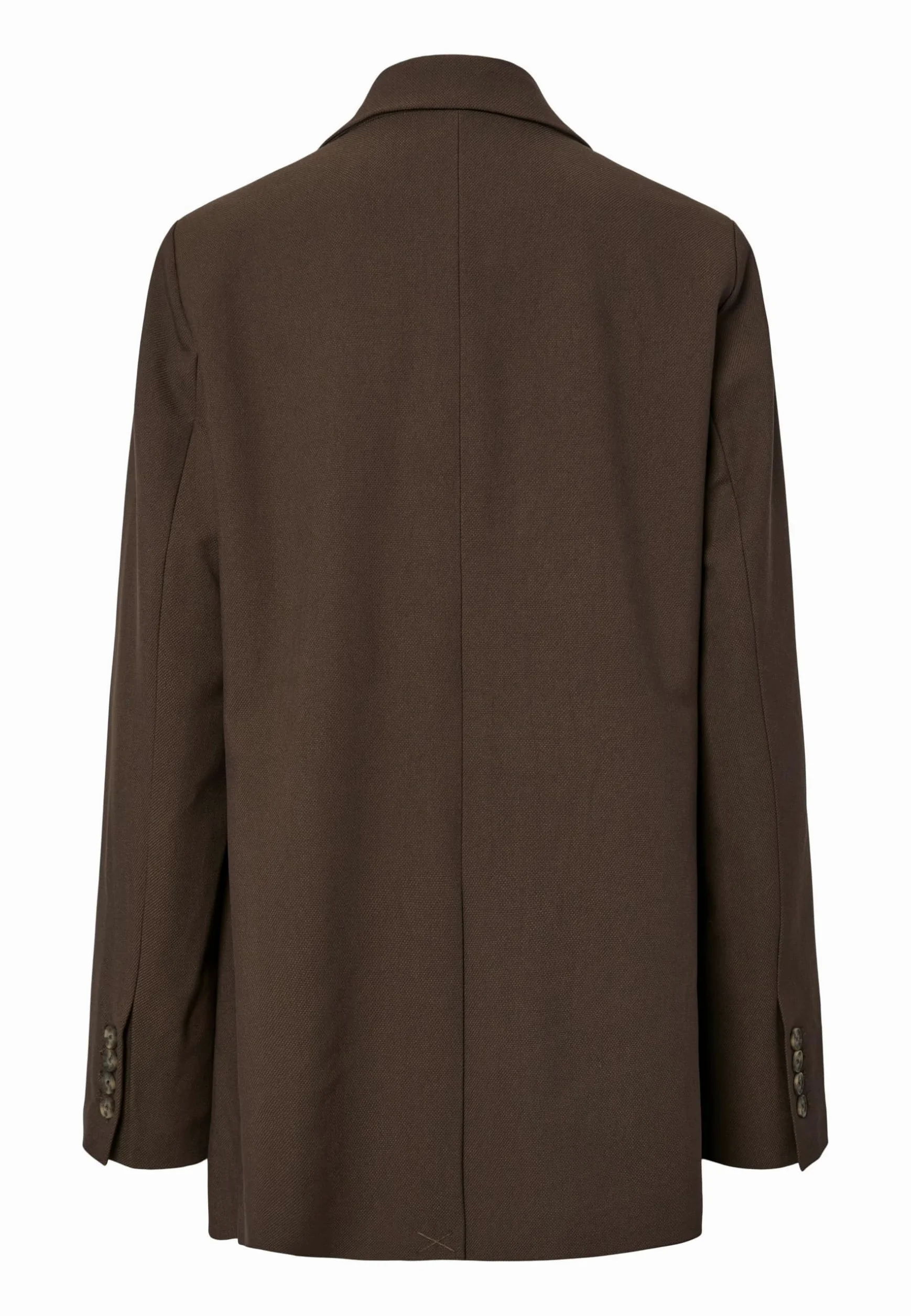 Y.A.S Yasreemaj Ls Blazer Noos, czekoladowobrązowy, 36