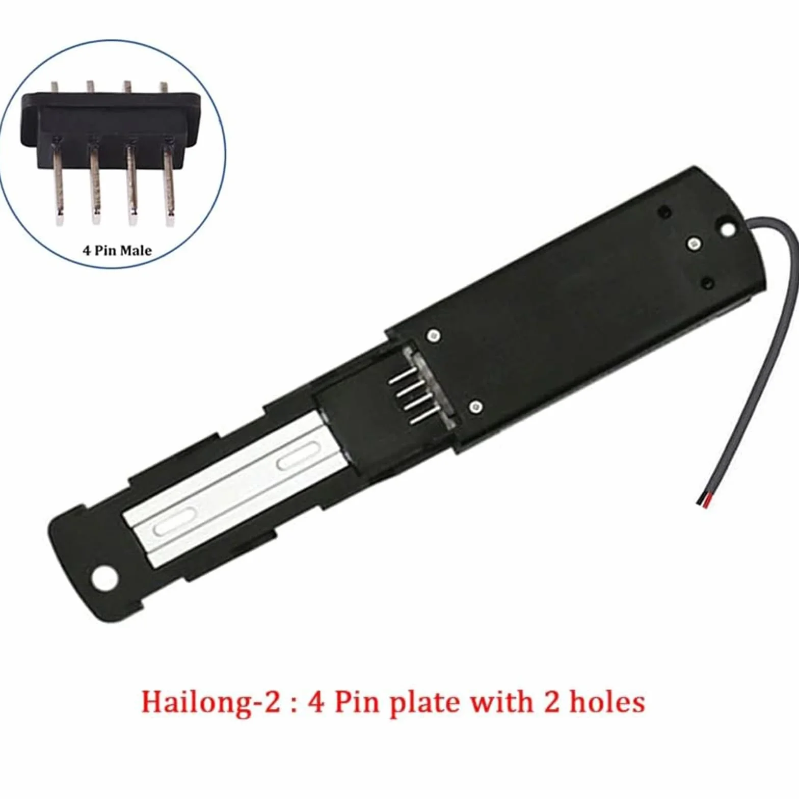 4-pinowa 5-pinowa dolna podstawa akumulatora Hailong Polly Ebike G56 G70 DP-5 5C 6 6C 9 9C płyta montażowa uchwyt mocujący akumulator do roweru elektrycznego (Hailong-2-4Pin)