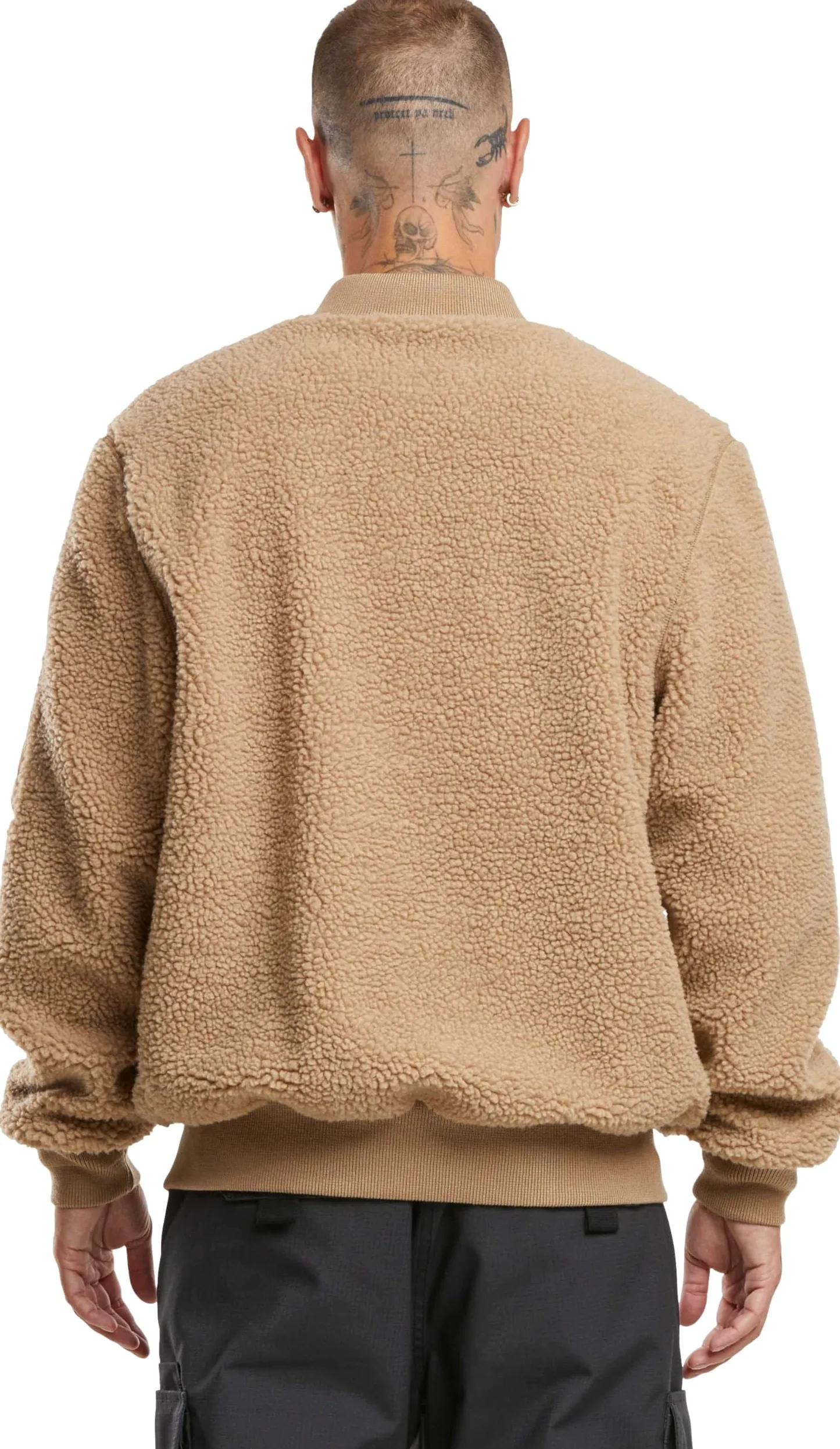 Brandit MA1 Sherpa męska kurtka polarowa oliwkowa Basics