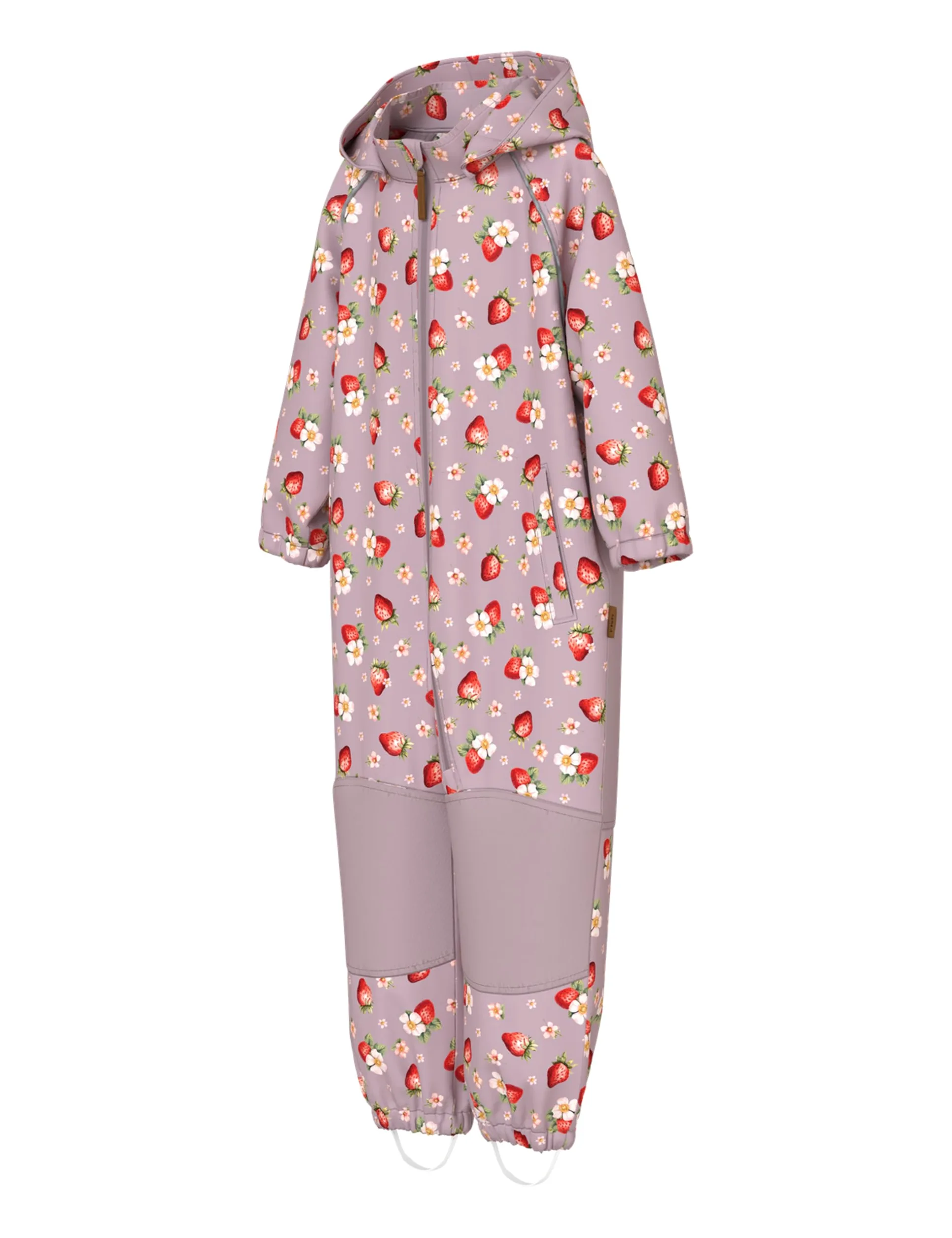 NAME IT Dziewczęcy Nmfalfa08 Softshell Suit AOP 1Fo Noos, Keepsake Lilac, 122