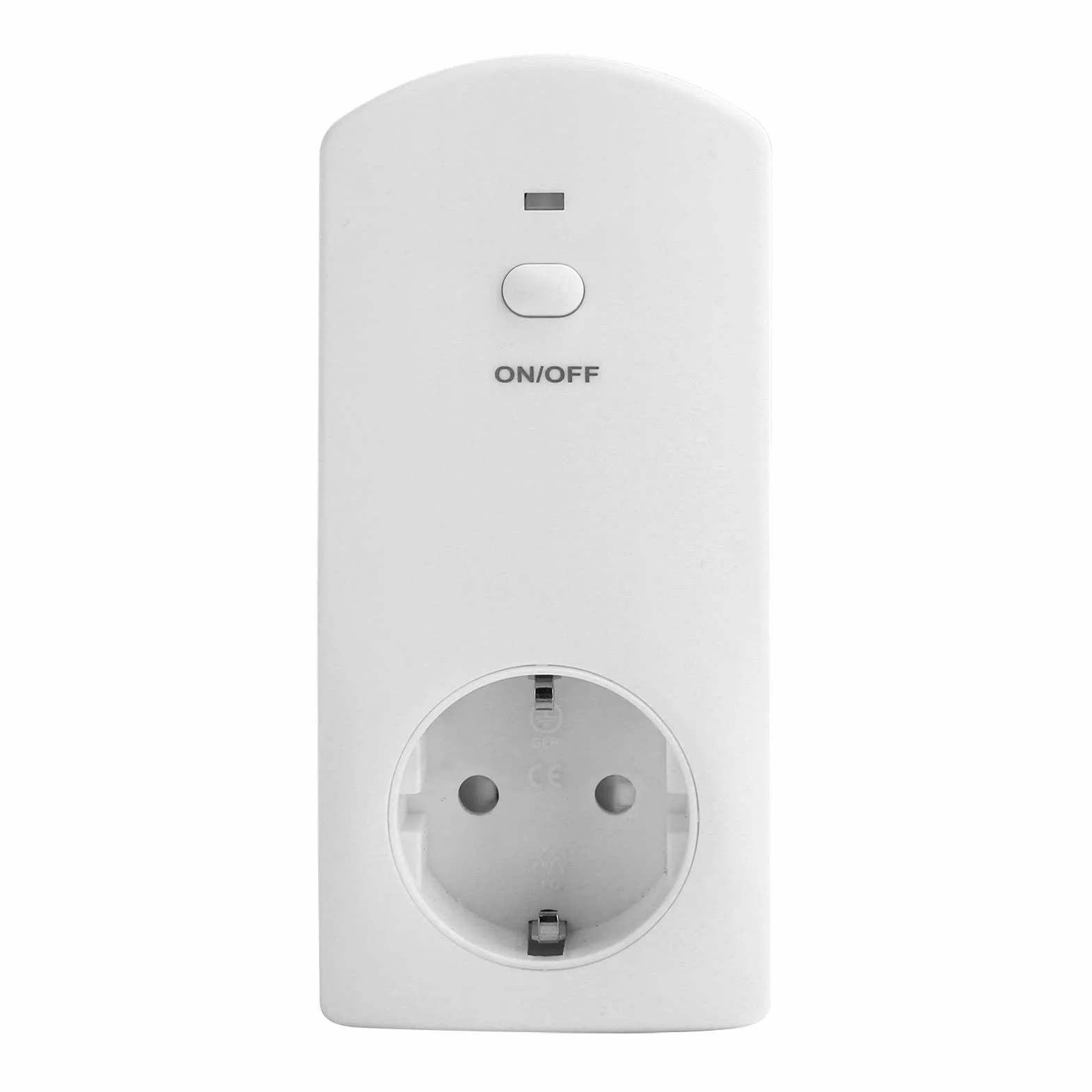 Gniazdo Termostatu, Regulator Temperatury LCD z Podświetlanym, Bezprzewodowym, Zdalnie Programowalnym Gniazdem Termostatu, 0-60℃ / 32‑140℉(Wtyczka EU 230V)