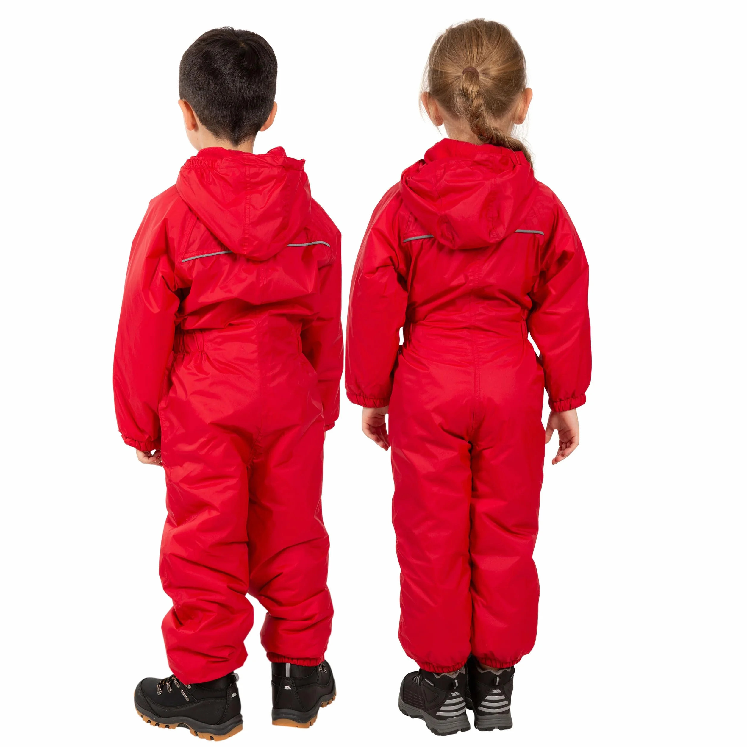 Trespass Unisex Dripdrop wodoszczelny kombinezon przeciwdeszczowy z kapturem