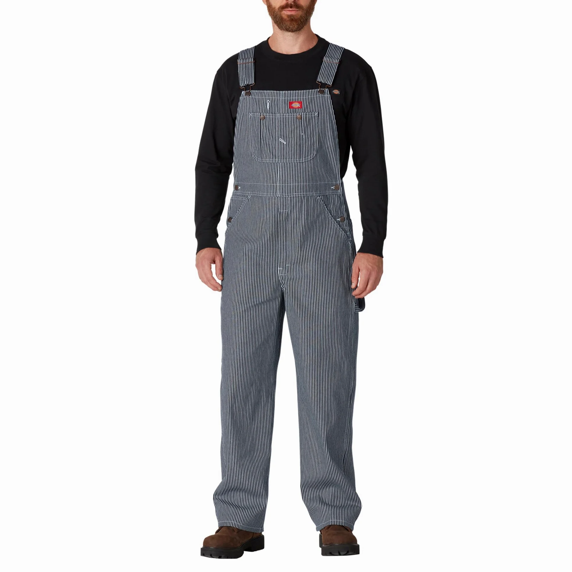 Dickies Męskie spodnie ogrodniczki Hickory Bib Overall