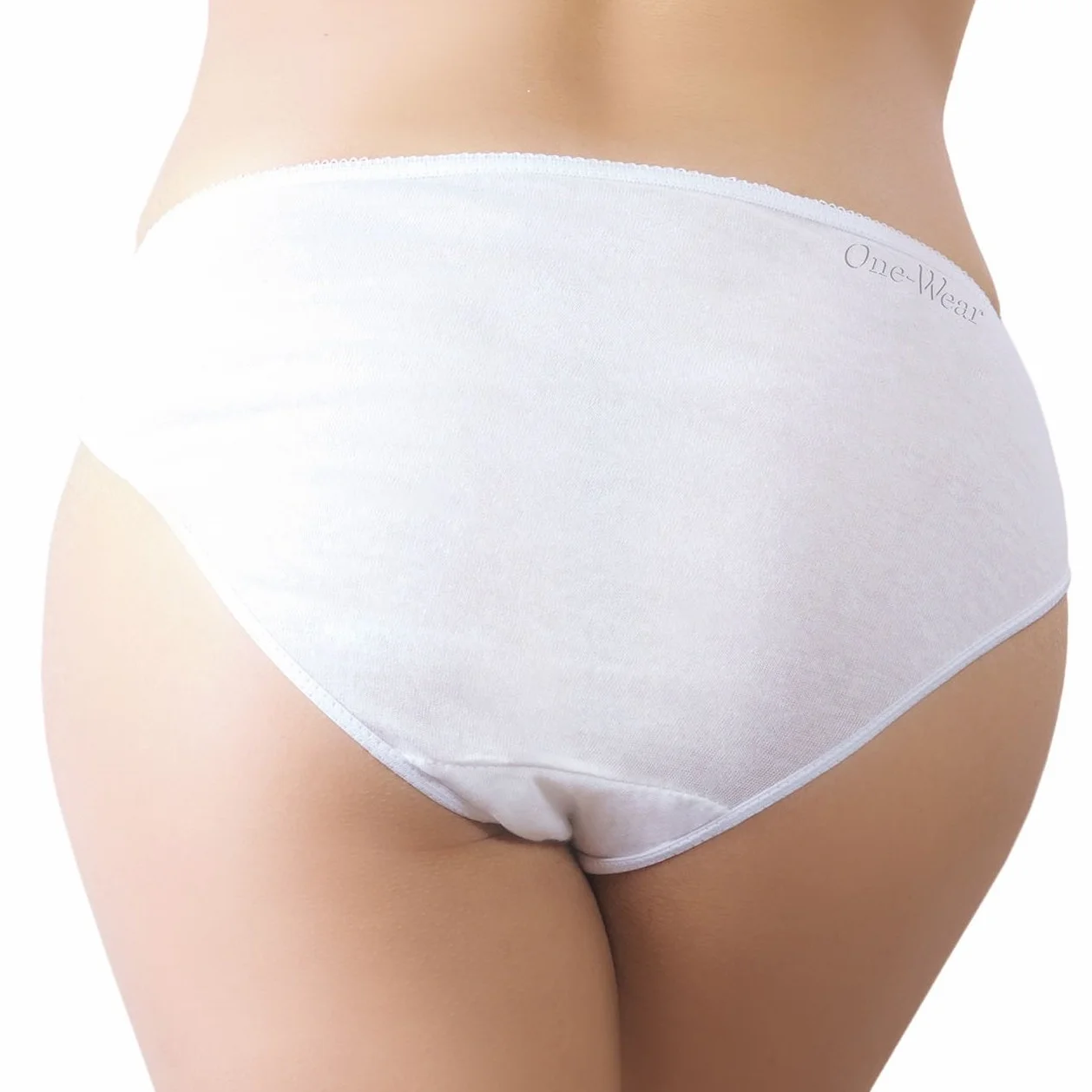 Jednorazowe Majtki Damskie z Bawełny (5 Szt.) - Bielizna na Łóżko Tygodniowe, Slipy Typu Slip