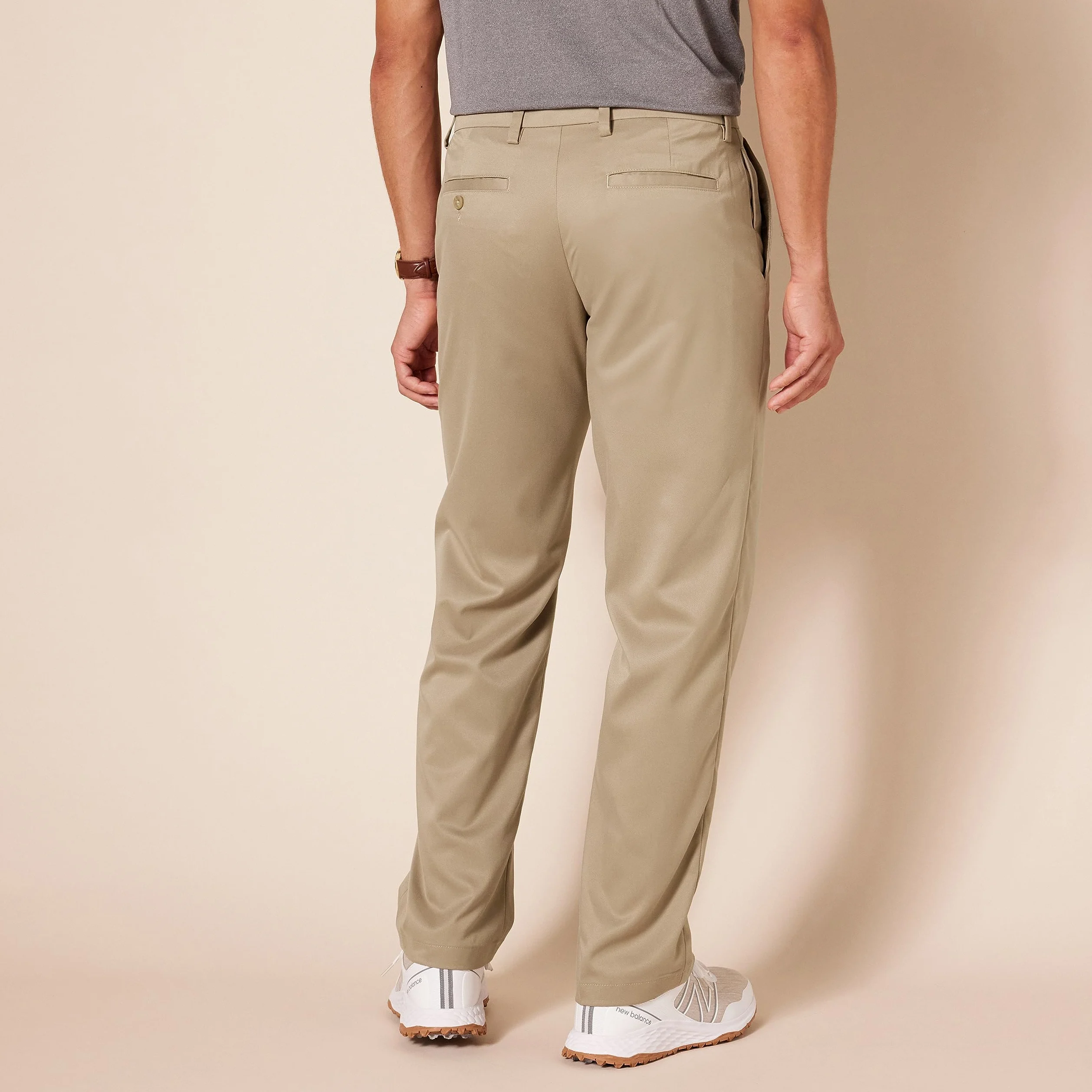 Amazon Essentials Mężczyźni Klasyczne spodnie golfowe ze stretchem (dostępne w dużych i wysokich)