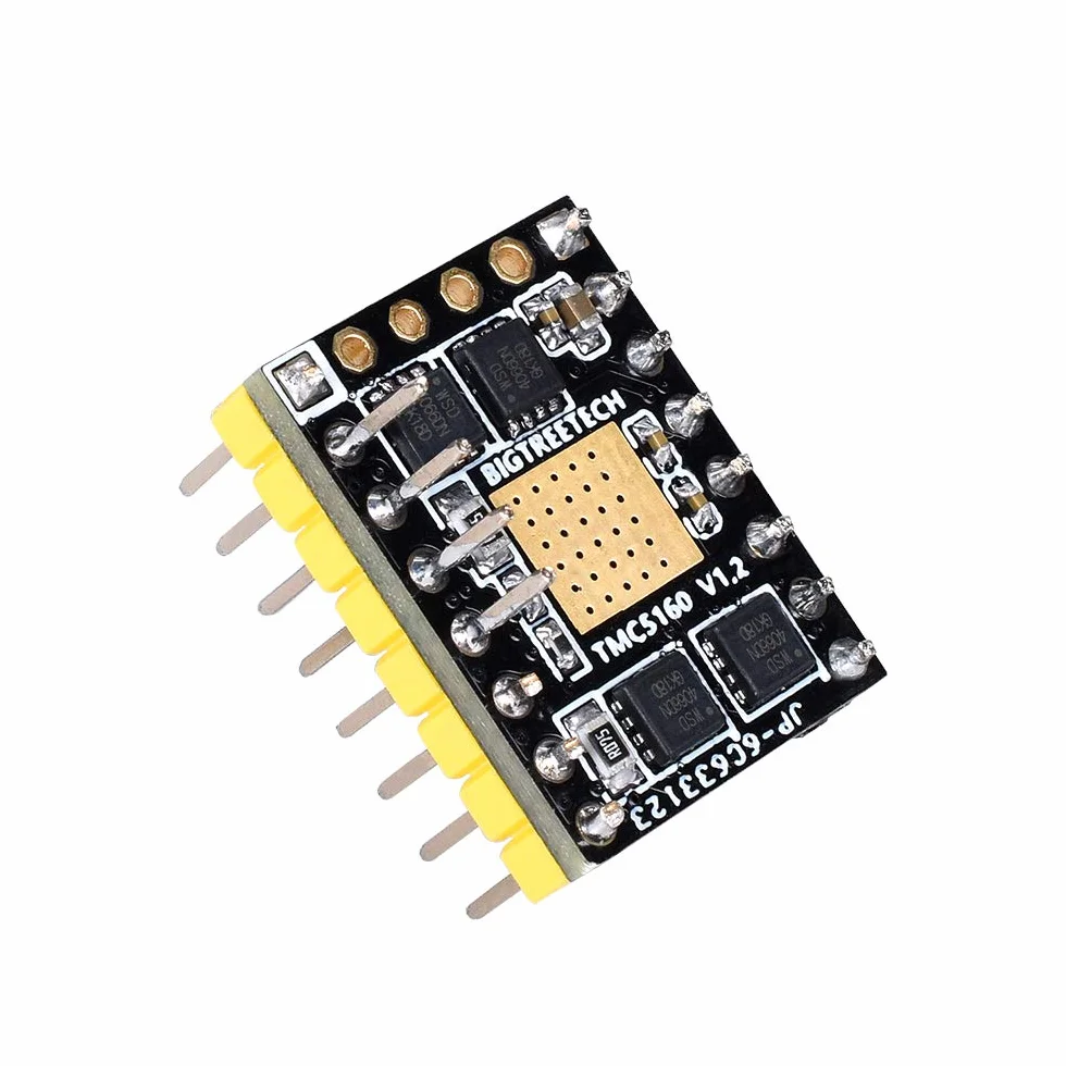 KINGPRINT TMC5160 v1.3 sterownik silnika krokowego bezgłośny SPI z radiatorem do drukarki 3D 4 sztuki